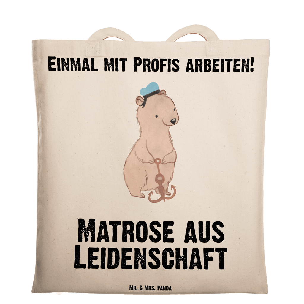 Tragetasche Matrose aus Leidenschaft Beuteltasche, Beutel, Einkaufstasche, Jutebeutel, Stoffbeutel, Tasche, Shopper, Umhängetasche, Strandtasche, Schultertasche, Stofftasche, Tragetasche, Badetasche, Jutetasche, Einkaufstüte, Laptoptasche, Beruf, Ausbildung, Jubiläum, Abschied, Rente, Kollege, Kollegin, Geschenk, Schenken, Arbeitskollege, Mitarbeiter, Firma, Danke, Dankeschön, Matrose, Seemann, Seeleute, Schiff, Schiffsmechaniker