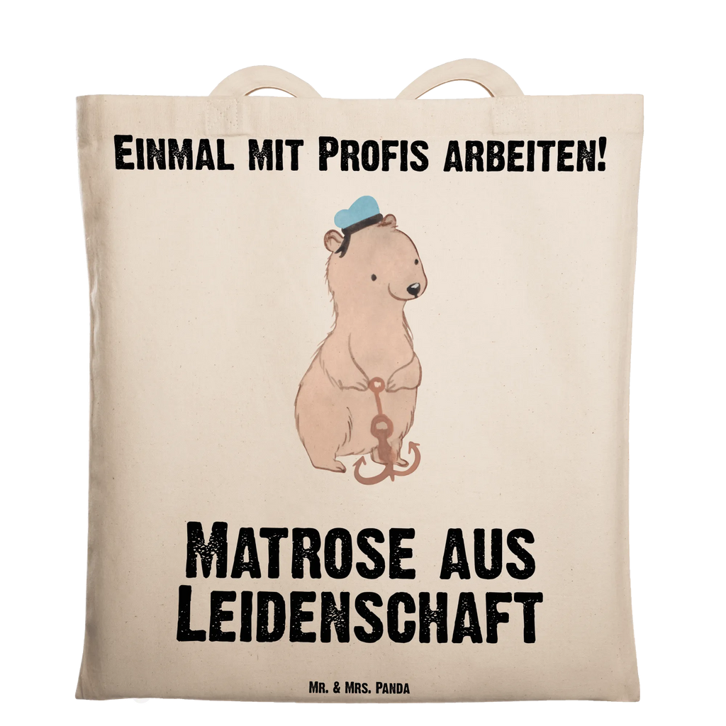 Tragetasche Matrose aus Leidenschaft Beuteltasche, Beutel, Einkaufstasche, Jutebeutel, Stoffbeutel, Tasche, Shopper, Umhängetasche, Strandtasche, Schultertasche, Stofftasche, Tragetasche, Badetasche, Jutetasche, Einkaufstüte, Laptoptasche, Beruf, Ausbildung, Jubiläum, Abschied, Rente, Kollege, Kollegin, Geschenk, Schenken, Arbeitskollege, Mitarbeiter, Firma, Danke, Dankeschön, Matrose, Seemann, Seeleute, Schiff, Schiffsmechaniker