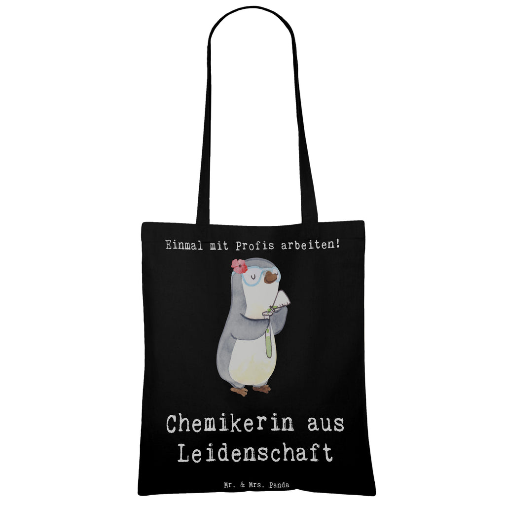 Tragetasche Chemikerin aus Leidenschaft Beuteltasche, Beutel, Einkaufstasche, Jutebeutel, Stoffbeutel, Tasche, Shopper, Umhängetasche, Strandtasche, Schultertasche, Stofftasche, Tragetasche, Badetasche, Jutetasche, Einkaufstüte, Laptoptasche, Beruf, Ausbildung, Jubiläum, Abschied, Rente, Kollege, Kollegin, Geschenk, Schenken, Arbeitskollege, Mitarbeiter, Firma, Danke, Dankeschön, Chemikerin, Chemielaborantin, Naturwissenschaftlerin, Labor, Studium, Forschung, Wissenschaftlerin