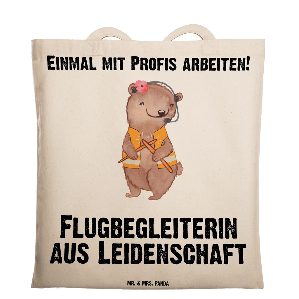 Tragetasche Flugbegleiterin aus Leidenschaft Beuteltasche, Beutel, Einkaufstasche, Jutebeutel, Stoffbeutel, Tasche, Shopper, Umhängetasche, Strandtasche, Schultertasche, Stofftasche, Tragetasche, Badetasche, Jutetasche, Einkaufstüte, Laptoptasche, Beruf, Ausbildung, Jubiläum, Abschied, Rente, Kollege, Kollegin, Geschenk, Schenken, Arbeitskollege, Mitarbeiter, Firma, Danke, Dankeschön, Flugbegleiterin, Stewardess, Flugstewardess, Flight-Attendant