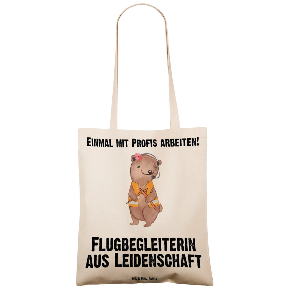 Tragetasche Flugbegleiterin aus Leidenschaft Beuteltasche, Beutel, Einkaufstasche, Jutebeutel, Stoffbeutel, Tasche, Shopper, Umhängetasche, Strandtasche, Schultertasche, Stofftasche, Tragetasche, Badetasche, Jutetasche, Einkaufstüte, Laptoptasche, Beruf, Ausbildung, Jubiläum, Abschied, Rente, Kollege, Kollegin, Geschenk, Schenken, Arbeitskollege, Mitarbeiter, Firma, Danke, Dankeschön, Flugbegleiterin, Stewardess, Flugstewardess, Flight-Attendant