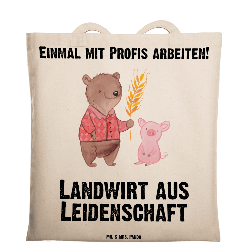 Tragetasche Landwirt aus Leidenschaft Beuteltasche, Beutel, Einkaufstasche, Jutebeutel, Stoffbeutel, Tasche, Shopper, Umhängetasche, Strandtasche, Schultertasche, Stofftasche, Tragetasche, Badetasche, Jutetasche, Einkaufstüte, Laptoptasche, Beruf, Ausbildung, Jubiläum, Abschied, Rente, Kollege, Kollegin, Geschenk, Schenken, Arbeitskollege, Mitarbeiter, Firma, Danke, Dankeschön, Landwirt; Bauer, Tierwirt, Agronom, Farmer, Bauernhof