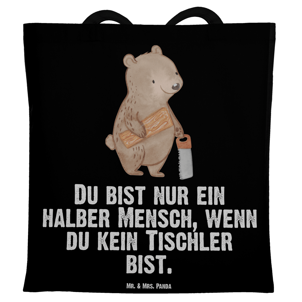 Tragetasche Tischler mit Herz Beuteltasche, Beutel, Einkaufstasche, Jutebeutel, Stoffbeutel, Tasche, Shopper, Umhängetasche, Strandtasche, Schultertasche, Stofftasche, Tragetasche, Badetasche, Jutetasche, Einkaufstüte, Laptoptasche, Beruf, Ausbildung, Jubiläum, Abschied, Rente, Kollege, Kollegin, Geschenk, Schenken, Arbeitskollege, Mitarbeiter, Firma, Danke, Dankeschön