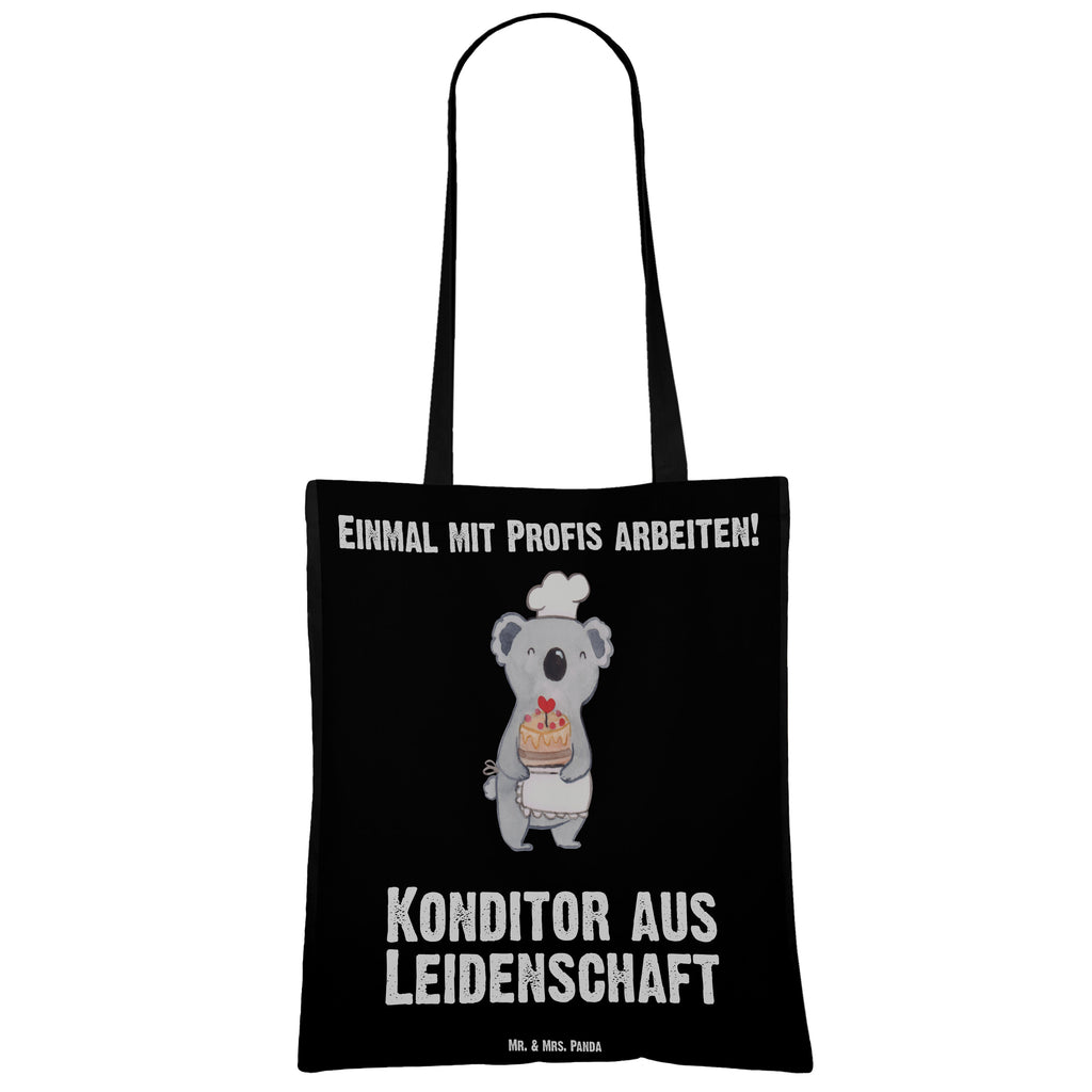 Tragetasche Konditor aus Leidenschaft Beuteltasche, Beutel, Einkaufstasche, Jutebeutel, Stoffbeutel, Tasche, Shopper, Umhängetasche, Strandtasche, Schultertasche, Stofftasche, Tragetasche, Badetasche, Jutetasche, Einkaufstüte, Laptoptasche, Beruf, Ausbildung, Jubiläum, Abschied, Rente, Kollege, Kollegin, Geschenk, Schenken, Arbeitskollege, Mitarbeiter, Firma, Danke, Dankeschön, Konditor, Kuchenbäcker, Patissier, Confiseur, Bäcker