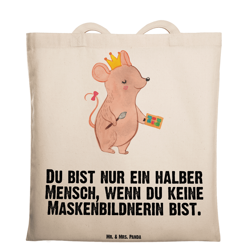 Tragetasche Maskenbildnerin mit Herz Beuteltasche, Beutel, Einkaufstasche, Jutebeutel, Stoffbeutel, Tasche, Shopper, Umhängetasche, Strandtasche, Schultertasche, Stofftasche, Tragetasche, Badetasche, Jutetasche, Einkaufstüte, Laptoptasche, Beruf, Ausbildung, Jubiläum, Abschied, Rente, Kollege, Kollegin, Geschenk, Schenken, Arbeitskollege, Mitarbeiter, Firma, Danke, Dankeschön, Kosmetikerin, Make Up Artist, Maskenbildnerin, Visagistin, Beauty Salon, Kosmetikstudio, Eröffnung