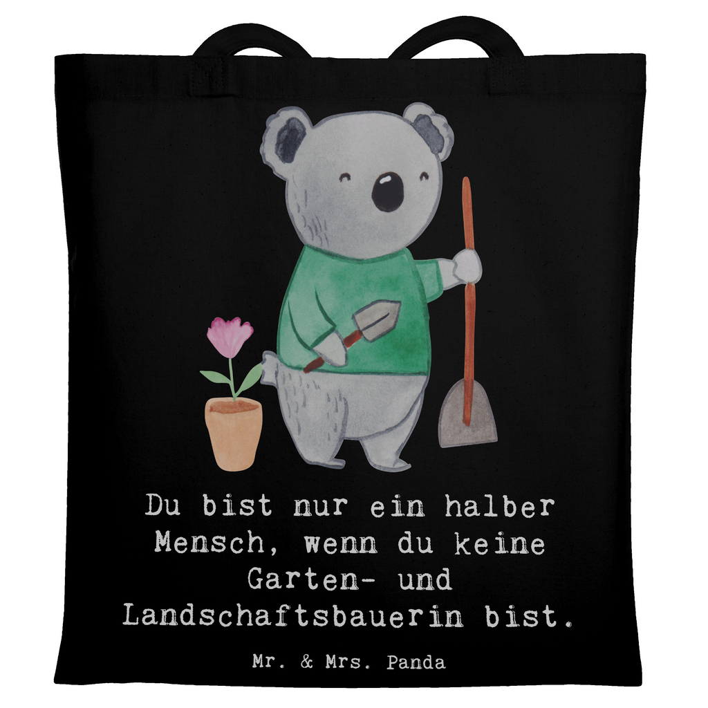 Tragetasche Garten- und Landschaftsbauerin mit Herz Beuteltasche, Beutel, Einkaufstasche, Jutebeutel, Stoffbeutel, Tasche, Shopper, Umhängetasche, Strandtasche, Schultertasche, Stofftasche, Tragetasche, Badetasche, Jutetasche, Einkaufstüte, Laptoptasche, Beruf, Ausbildung, Jubiläum, Abschied, Rente, Kollege, Kollegin, Geschenk, Schenken, Arbeitskollege, Mitarbeiter, Firma, Danke, Dankeschön, Gärtnerin, Gartenplaner, Gärtnerei, Gartenbau, Hobbygärtnerin, Garten- und Landschaftsbauerin