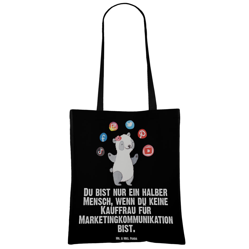 Tragetasche Kauffrau für Marketingkommunikation Herz Beuteltasche, Beutel, Einkaufstasche, Jutebeutel, Stoffbeutel, Tasche, Shopper, Umhängetasche, Strandtasche, Schultertasche, Stofftasche, Tragetasche, Badetasche, Jutetasche, Einkaufstüte, Laptoptasche, Beruf, Ausbildung, Jubiläum, Abschied, Rente, Kollege, Kollegin, Geschenk, Schenken, Arbeitskollege, Mitarbeiter, Firma, Danke, Dankeschön