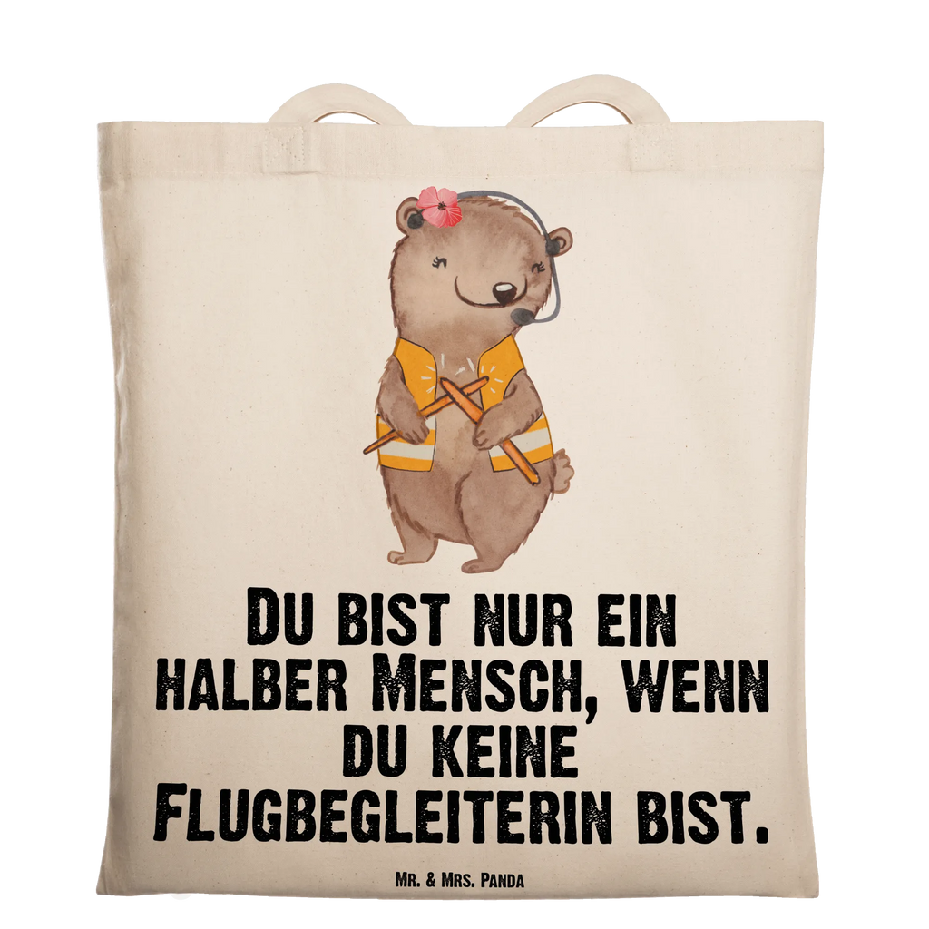 Tragetasche Flugbegleiterin mit Herz Beuteltasche, Beutel, Einkaufstasche, Jutebeutel, Stoffbeutel, Tasche, Shopper, Umhängetasche, Strandtasche, Schultertasche, Stofftasche, Tragetasche, Badetasche, Jutetasche, Einkaufstüte, Laptoptasche, Beruf, Ausbildung, Jubiläum, Abschied, Rente, Kollege, Kollegin, Geschenk, Schenken, Arbeitskollege, Mitarbeiter, Firma, Danke, Dankeschön, Flugbegleiterin, Stewardess, Flugstewardess, Flight-Attendant