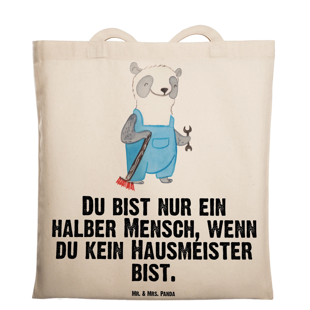 Tragetasche Hausmeister mit Herz Beuteltasche, Beutel, Einkaufstasche, Jutebeutel, Stoffbeutel, Tasche, Shopper, Umhängetasche, Strandtasche, Schultertasche, Stofftasche, Tragetasche, Badetasche, Jutetasche, Einkaufstüte, Laptoptasche, Beruf, Ausbildung, Jubiläum, Abschied, Rente, Kollege, Kollegin, Geschenk, Schenken, Arbeitskollege, Mitarbeiter, Firma, Danke, Dankeschön, Hausmeister, Concierge, Hausverwalter, Facility Manager