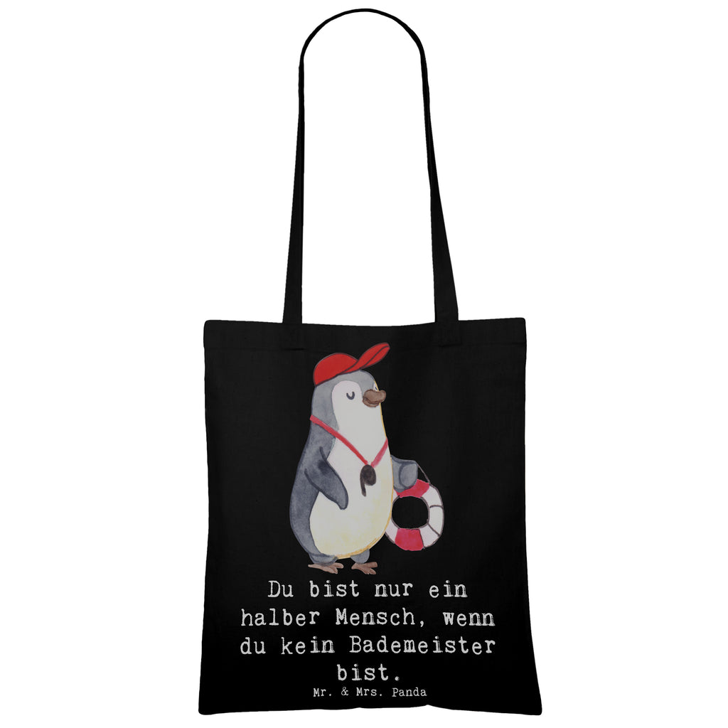 Tragetasche Bademeister mit Herz Beuteltasche, Beutel, Einkaufstasche, Jutebeutel, Stoffbeutel, Tasche, Shopper, Umhängetasche, Strandtasche, Schultertasche, Stofftasche, Tragetasche, Badetasche, Jutetasche, Einkaufstüte, Laptoptasche, Beruf, Ausbildung, Jubiläum, Abschied, Rente, Kollege, Kollegin, Geschenk, Schenken, Arbeitskollege, Mitarbeiter, Firma, Danke, Dankeschön, Bademeister, Rettungsschwimmer, Schwimmmeister, Schwimmbad, Freibad, Badeanstalt, Schwimmverein, Schwimmschule