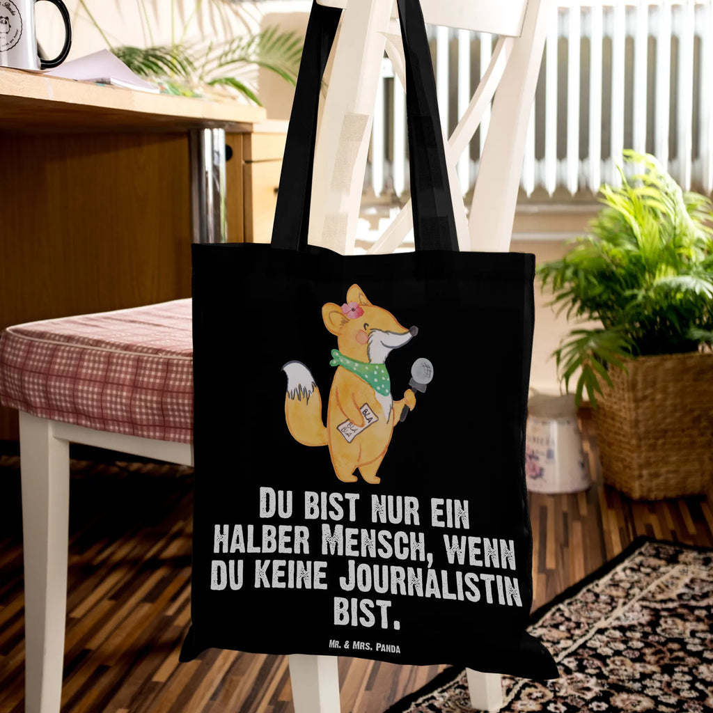 Tragetasche Journalistin mit Herz Beuteltasche, Beutel, Einkaufstasche, Jutebeutel, Stoffbeutel, Tasche, Shopper, Umhängetasche, Strandtasche, Schultertasche, Stofftasche, Tragetasche, Badetasche, Jutetasche, Einkaufstüte, Laptoptasche, Beruf, Ausbildung, Jubiläum, Abschied, Rente, Kollege, Kollegin, Geschenk, Schenken, Arbeitskollege, Mitarbeiter, Firma, Danke, Dankeschön, Journalistin, Reporterin, Redakteurin, Pressebüro, Studium