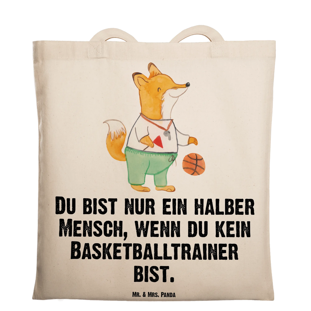 Tragetasche Basketballtrainer mit Herz Beuteltasche, Beutel, Einkaufstasche, Jutebeutel, Stoffbeutel, Tasche, Shopper, Umhängetasche, Strandtasche, Schultertasche, Stofftasche, Tragetasche, Badetasche, Jutetasche, Einkaufstüte, Laptoptasche, Beruf, Ausbildung, Jubiläum, Abschied, Rente, Kollege, Kollegin, Geschenk, Schenken, Arbeitskollege, Mitarbeiter, Firma, Danke, Dankeschön, Basketballtrainer, Basketball, Sport, Ballsport, Basketballcoach, Basketballer, Verein