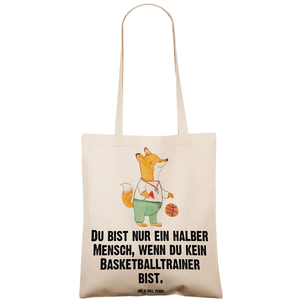 Tragetasche Basketballtrainer mit Herz Beuteltasche, Beutel, Einkaufstasche, Jutebeutel, Stoffbeutel, Tasche, Shopper, Umhängetasche, Strandtasche, Schultertasche, Stofftasche, Tragetasche, Badetasche, Jutetasche, Einkaufstüte, Laptoptasche, Beruf, Ausbildung, Jubiläum, Abschied, Rente, Kollege, Kollegin, Geschenk, Schenken, Arbeitskollege, Mitarbeiter, Firma, Danke, Dankeschön, Basketballtrainer, Basketball, Sport, Ballsport, Basketballcoach, Basketballer, Verein