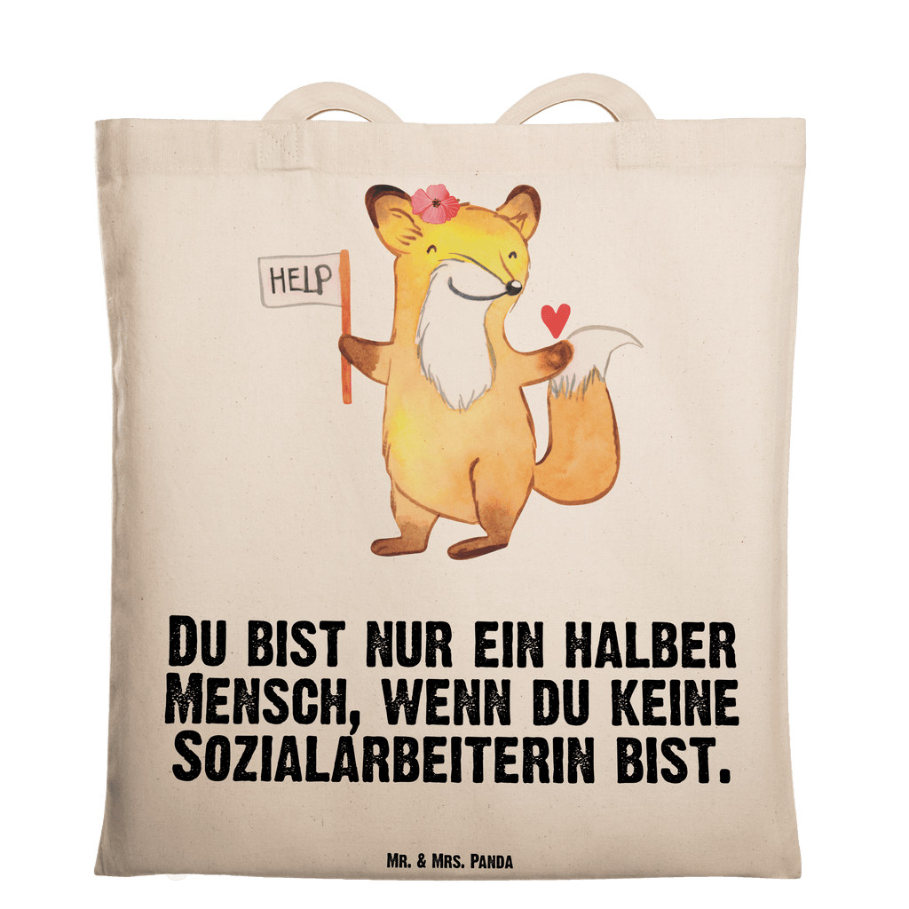 Tragetasche Sozialarbeiterin mit Herz Beuteltasche, Beutel, Einkaufstasche, Jutebeutel, Stoffbeutel, Tasche, Shopper, Umhängetasche, Strandtasche, Schultertasche, Stofftasche, Tragetasche, Badetasche, Jutetasche, Einkaufstüte, Laptoptasche, Beruf, Ausbildung, Jubiläum, Abschied, Rente, Kollege, Kollegin, Geschenk, Schenken, Arbeitskollege, Mitarbeiter, Firma, Danke, Dankeschön