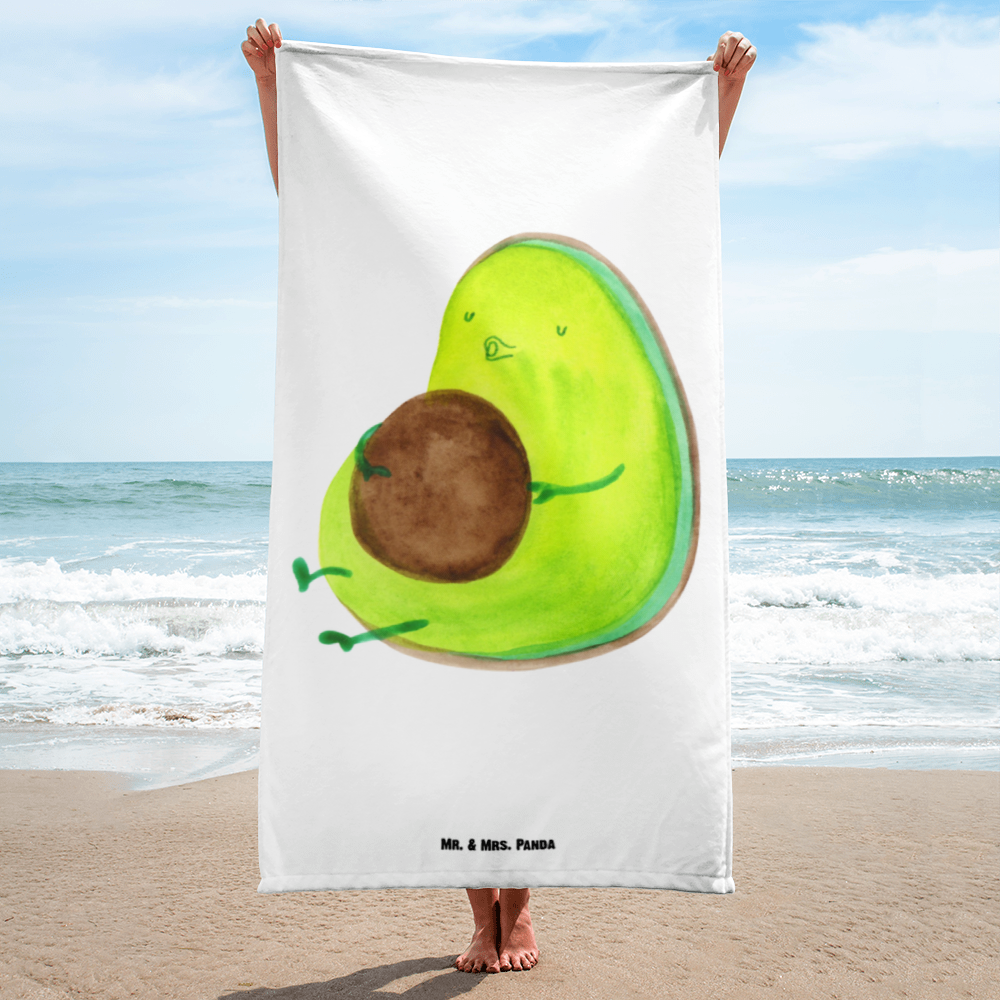 XL Badehandtuch Avocado pfeift Handtuch, Badetuch, Duschtuch, Strandtuch, Saunatuch, Avocado, Veggie, Vegan, Gesund, Diät, Abnehmen, Ernährung, dick sein, Pummelfee