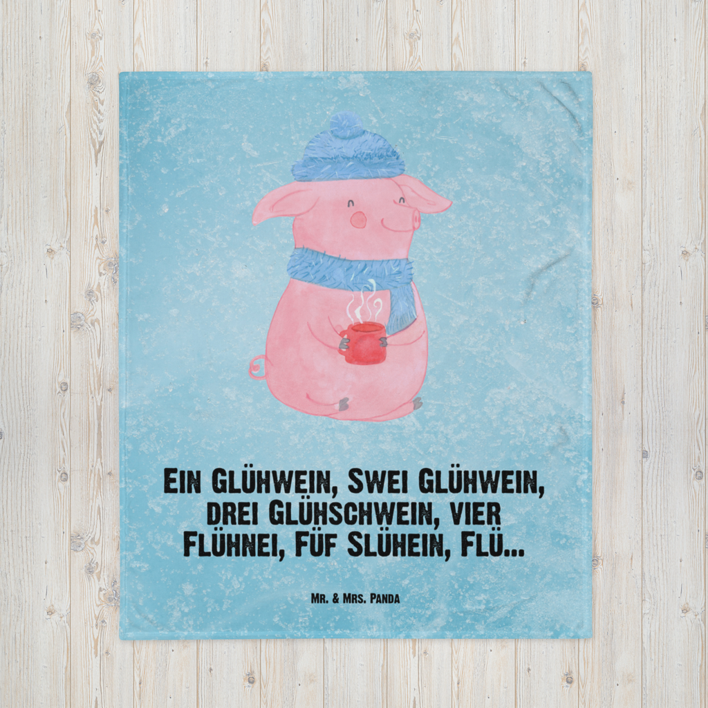 Kuscheldecke Schweinchen Glühwein Decke, Wohndecke, Tagesdecke, Wolldecke, Sofadecke, Winter, Weihnachten, Weihnachtsdeko, Nikolaus, Advent, Heiligabend, Wintermotiv, Glühwein, Betrunken, Weihnachtsmarkt, Spruch