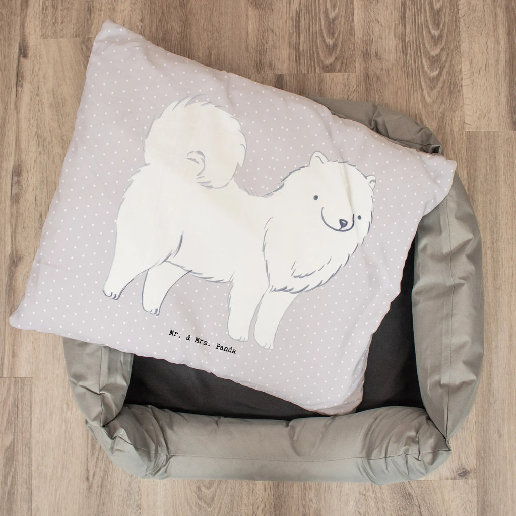 Hundebett Samojede Lebensretter Hundebett, Hundeliege, Liegeplatz, Hund, Hundekörbchen, Körbchen, Tierbett, Hundebett Luxus, Hundekissen, Hundesofa, Hundeschlafplatz, Hundebettchen, Hundemöbel, Hundedecke, Hunderasse, Rassehund, Hundebesitzer, Geschenk, Tierfreund, Schenken, Welpe, Samojede, Samojedenhund, Samojedenspitz