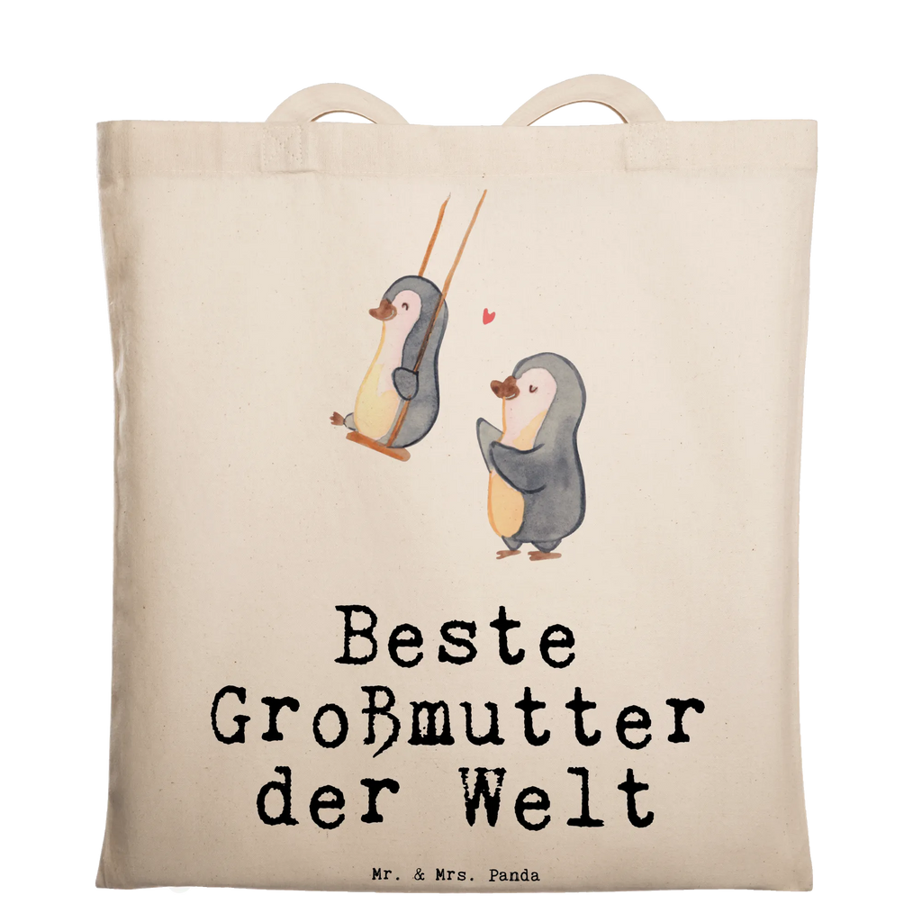 Tragetasche Pinguin Beste Großmutter der Welt Beuteltasche, Beutel, Einkaufstasche, Jutebeutel, Stoffbeutel, Tasche, Shopper, Umhängetasche, Strandtasche, Schultertasche, Stofftasche, Tragetasche, Badetasche, Jutetasche, Einkaufstüte, Laptoptasche, für, Dankeschön, Geschenk, Schenken, Geburtstag, Geburtstagsgeschenk, Geschenkidee, Danke, Bedanken, Mitbringsel, Freude machen, Geschenktipp, Großmutter, Omi, Oma, Oma geworden, Grosseltern