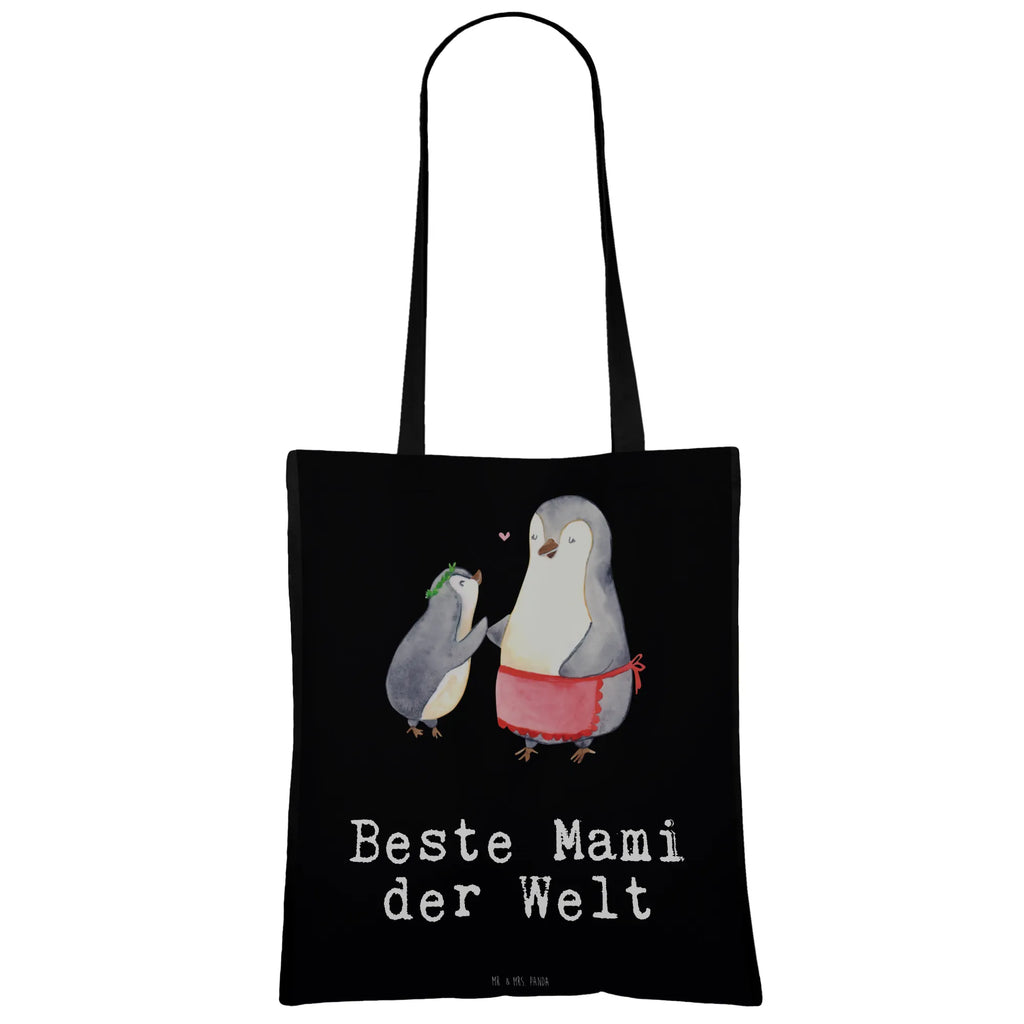 Tragetasche Pinguin Beste Mami der Welt Beuteltasche, Beutel, Einkaufstasche, Jutebeutel, Stoffbeutel, Tasche, Shopper, Umhängetasche, Strandtasche, Schultertasche, Stofftasche, Tragetasche, Badetasche, Jutetasche, Einkaufstüte, Laptoptasche, für, Dankeschön, Geschenk, Schenken, Geburtstag, Geburtstagsgeschenk, Geschenkidee, Danke, Bedanken, Mitbringsel, Freude machen, Geschenktipp, Mama, Mami, Mutter, Muttertag, Mutti, Ma, Tochter, Sohn, Beste Mama, Beste, Supermama