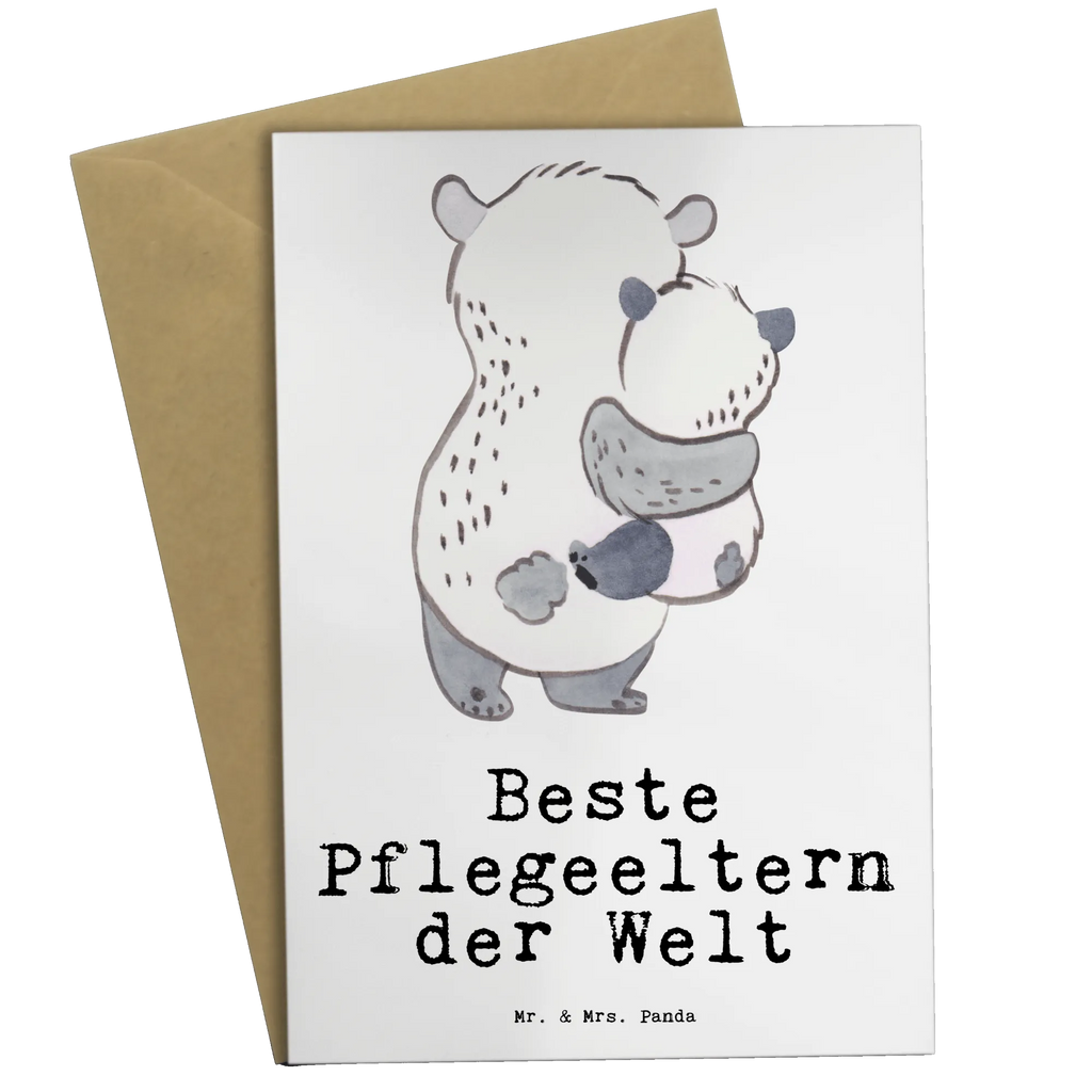 Grußkarte Panda Beste Pflegeeltern der Welt Grußkarte, Klappkarte, Einladungskarte, Glückwunschkarte, Hochzeitskarte, Geburtstagskarte, Karte, Ansichtskarten, für, Dankeschön, Geschenk, Schenken, Geburtstag, Geburtstagsgeschenk, Geschenkidee, Danke, Bedanken, Mitbringsel, Freude machen, Geschenktipp, Pflegeeltern, Pflegekind, Adoption, Eltern, Mama, Papa, Mami, Papi, Familie, Elternpaar, Mama und Papa