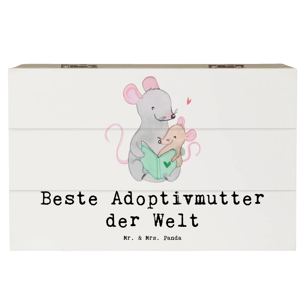 Holzkiste Maus Beste Adoptivmutter der Welt Holzkiste, Kiste, Schatzkiste, Truhe, Schatulle, XXL, Erinnerungsbox, Erinnerungskiste, Dekokiste, Aufbewahrungsbox, Geschenkbox, Geschenkdose, für, Dankeschön, Geschenk, Schenken, Geburtstag, Geburtstagsgeschenk, Geschenkidee, Danke, Bedanken, Mitbringsel, Freude machen, Geschenktipp, Adoptivmutter, Adoptivmama, adoptiert, Mama, Mami, Mutter, Muttertag, Mutti, Ma, Tochter, Sohn, Beste Mama, Beste, Supermama