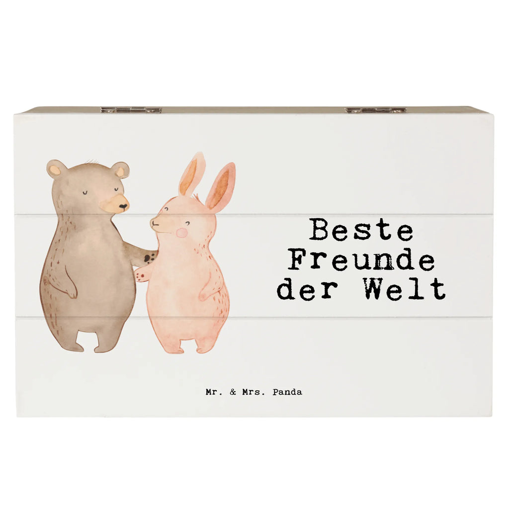 Holzkiste Hase Beste Freunde der Welt Holzkiste, Kiste, Schatzkiste, Truhe, Schatulle, XXL, Erinnerungsbox, Erinnerungskiste, Dekokiste, Aufbewahrungsbox, Geschenkbox, Geschenkdose, für, Dankeschön, Geschenk, Schenken, Geburtstag, Geburtstagsgeschenk, Geschenkidee, Danke, Bedanken, Mitbringsel, Freude machen, Geschenktipp, Freunde, best friends, Freundschaft, Freundin, Freund, Clique, Kumpel, bae, bff