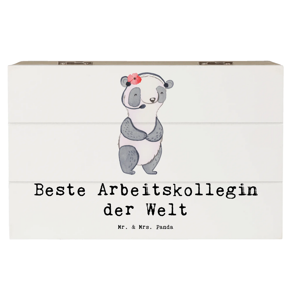 Holzkiste Panda Beste Arbeitskollegin der Welt Holzkiste, Kiste, Schatzkiste, Truhe, Schatulle, XXL, Erinnerungsbox, Erinnerungskiste, Dekokiste, Aufbewahrungsbox, Geschenkbox, Geschenkdose, für, Dankeschön, Geschenk, Schenken, Geburtstag, Geburtstagsgeschenk, Geschenkidee, Danke, Bedanken, Mitbringsel, Freude machen, Geschenktipp, Arbeitskollegin, Kollegin, Freundin, Büro, Abschiedsgeschenk, Ruhestand, Arbeit, Mitarbeiterin, Berufsgenossin, Beruf