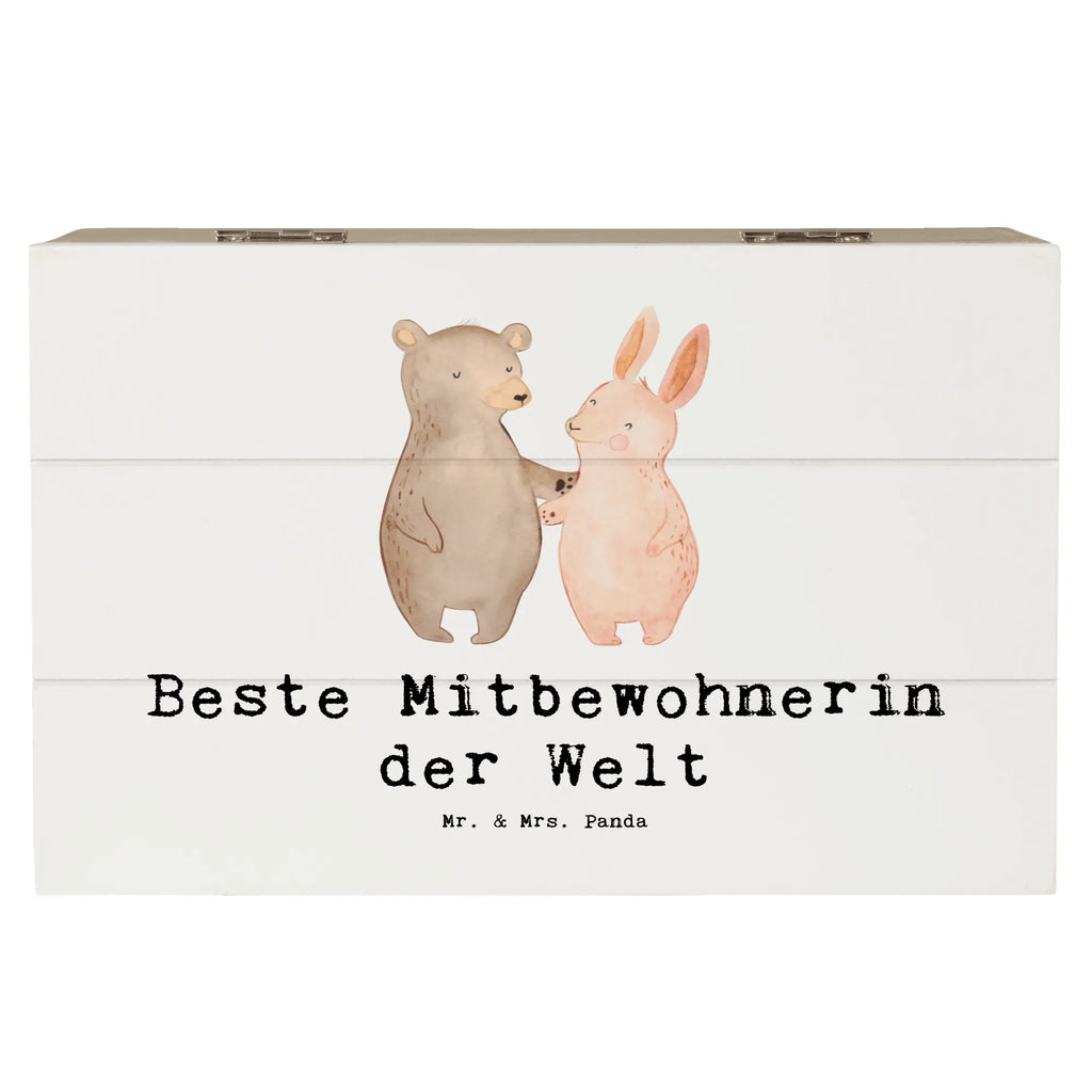 Holzkiste Hase Beste Mitbewohnerin der Welt Holzkiste, Kiste, Schatzkiste, Truhe, Schatulle, XXL, Erinnerungsbox, Erinnerungskiste, Dekokiste, Aufbewahrungsbox, Geschenkbox, Geschenkdose, für, Dankeschön, Geschenk, Schenken, Geburtstag, Geburtstagsgeschenk, Geschenkidee, Danke, Bedanken, Mitbringsel, Freude machen, Geschenktipp, Mitbewohnerin, WG, Zimmernachbarin, Wohngemeinschaft, WG-Bewohnerin, Zimmerkollegin, Zimmergenossin, Stubenkameradin