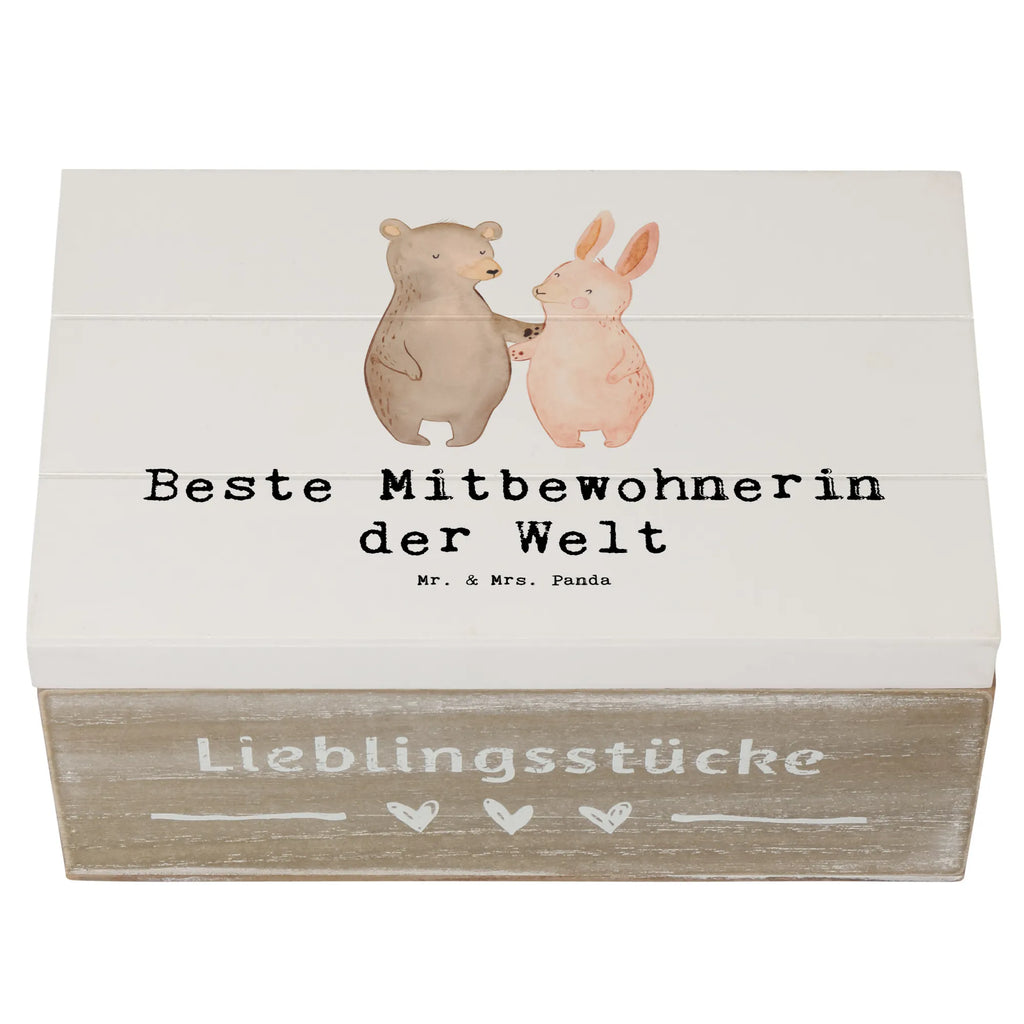 Holzkiste Hase Beste Mitbewohnerin der Welt Holzkiste, Kiste, Schatzkiste, Truhe, Schatulle, XXL, Erinnerungsbox, Erinnerungskiste, Dekokiste, Aufbewahrungsbox, Geschenkbox, Geschenkdose, für, Dankeschön, Geschenk, Schenken, Geburtstag, Geburtstagsgeschenk, Geschenkidee, Danke, Bedanken, Mitbringsel, Freude machen, Geschenktipp, Mitbewohnerin, WG, Zimmernachbarin, Wohngemeinschaft, WG-Bewohnerin, Zimmerkollegin, Zimmergenossin, Stubenkameradin