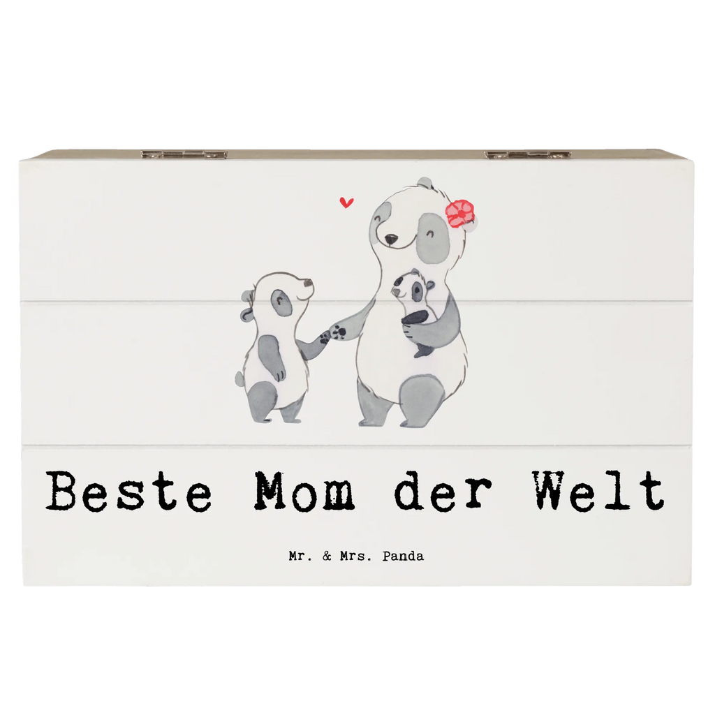 Holzkiste Panda Beste Mom der Welt Holzkiste, Kiste, Schatzkiste, Truhe, Schatulle, XXL, Erinnerungsbox, Erinnerungskiste, Dekokiste, Aufbewahrungsbox, Geschenkbox, Geschenkdose, für, Dankeschön, Geschenk, Schenken, Geburtstag, Geburtstagsgeschenk, Geschenkidee, Danke, Bedanken, Mitbringsel, Freude machen, Geschenktipp, Mom, Mommy, Mama, Mami, Mutter, Muttertag, Mutti, Ma, Tochter, Sohn, Beste Mama, Beste, Supermama