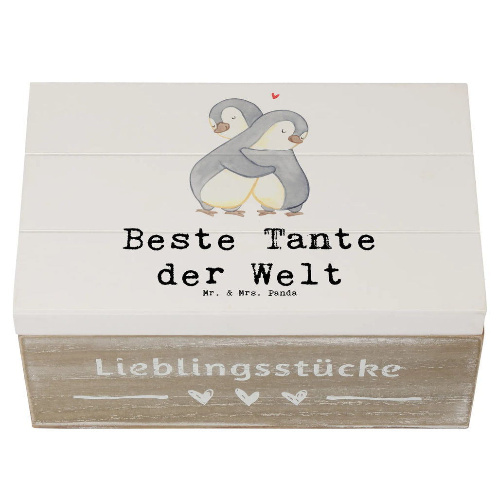 Holzkiste Pinguin Beste Tante der Welt Holzkiste, Kiste, Schatzkiste, Truhe, Schatulle, XXL, Erinnerungsbox, Erinnerungskiste, Dekokiste, Aufbewahrungsbox, Geschenkbox, Geschenkdose, für, Dankeschön, Geschenk, Schenken, Geburtstag, Geburtstagsgeschenk, Geschenkidee, Danke, Bedanken, Mitbringsel, Freude machen, Geschenktipp, Tante, Patentante, Paten Tante, Lieblingstante, Taufpartner, Taufe, Familie, Kleinigkeit, Nichte, Neffe