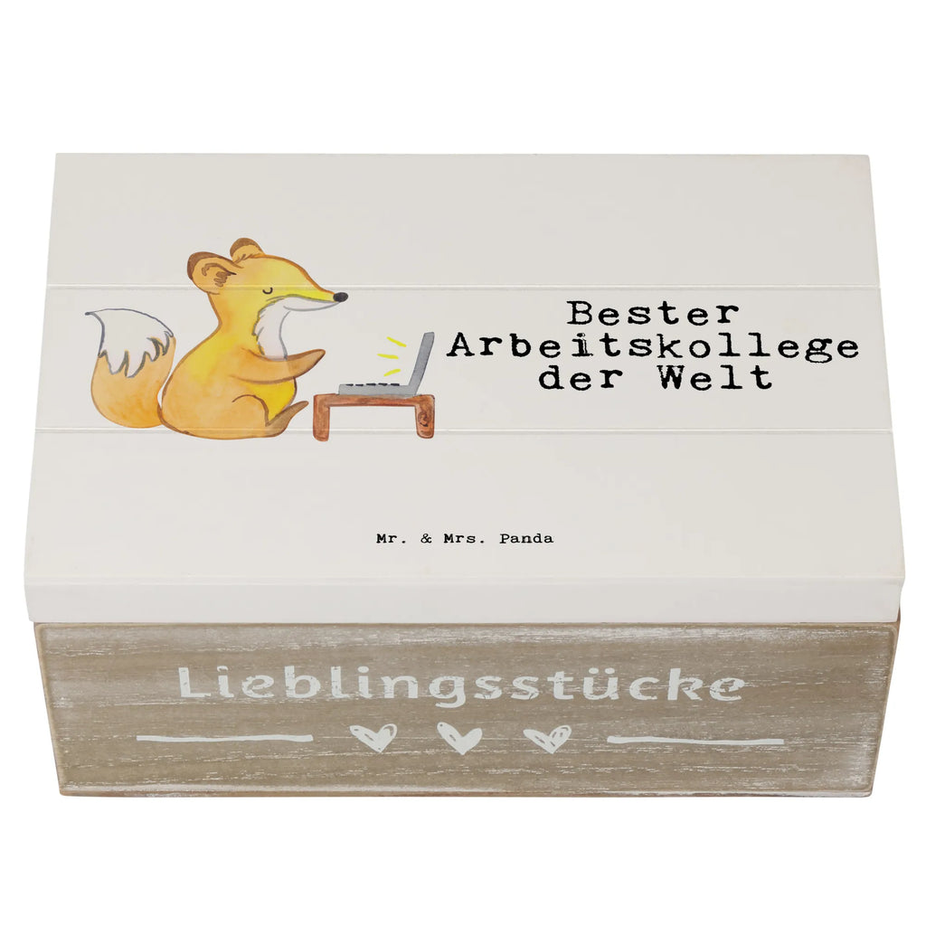 Holzkiste Fuchs Bester Arbeitskollege der Welt Holzkiste, Kiste, Schatzkiste, Truhe, Schatulle, XXL, Erinnerungsbox, Erinnerungskiste, Dekokiste, Aufbewahrungsbox, Geschenkbox, Geschenkdose, für, Dankeschön, Geschenk, Schenken, Geburtstag, Geburtstagsgeschenk, Geschenkidee, Danke, Bedanken, Mitbringsel, Freude machen, Geschenktipp, Arbeitskollege, Kollege, Büro, Abschiedsgeschenk, Ruhestand, Arbeit, Mitarbeiter, Berufsgenosse, Beruf