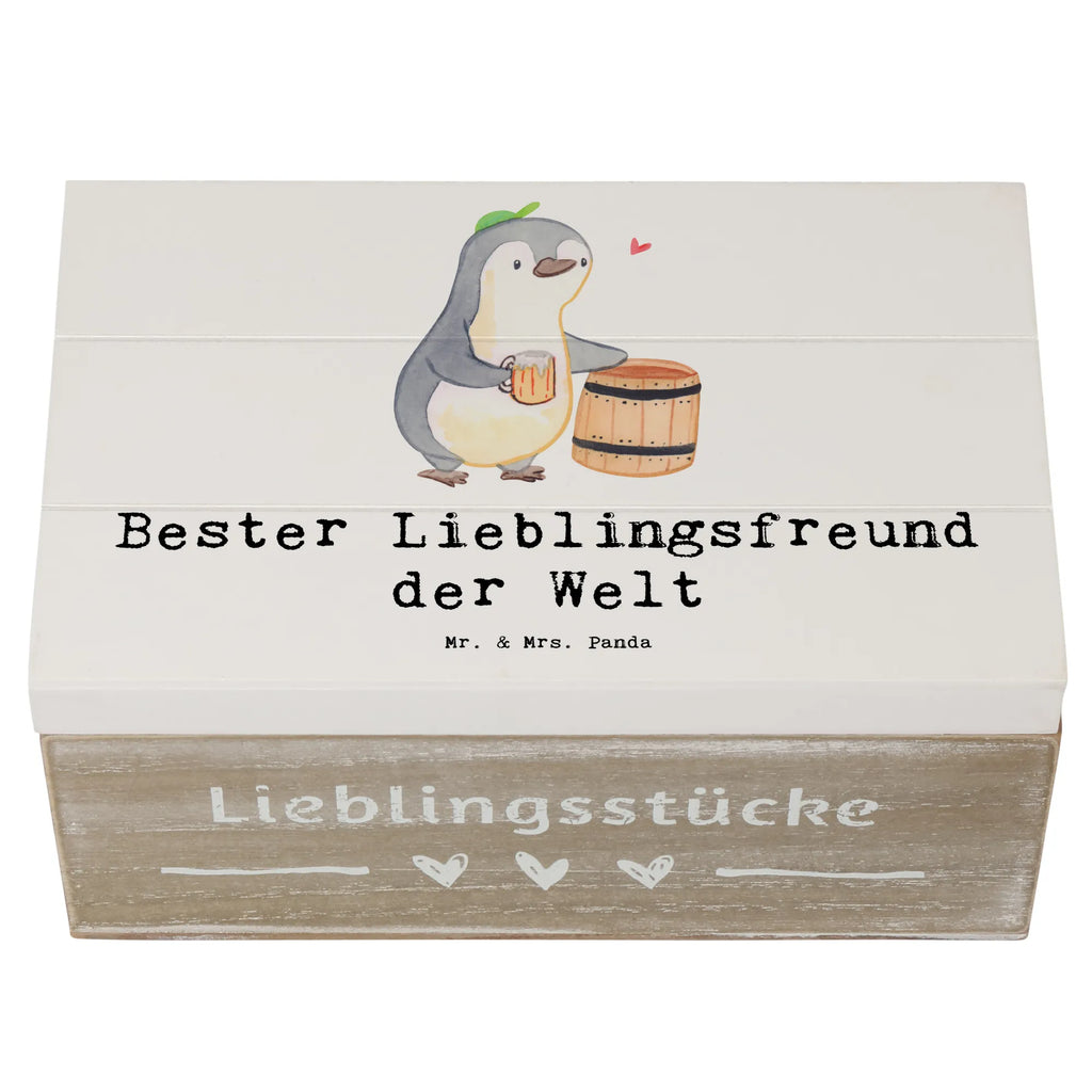 Holzkiste Pinguin Bester Lieblingsfreund der Welt Holzkiste, Kiste, Schatzkiste, Truhe, Schatulle, XXL, Erinnerungsbox, Erinnerungskiste, Dekokiste, Aufbewahrungsbox, Geschenkbox, Geschenkdose, für, Dankeschön, Geschenk, Schenken, Geburtstag, Geburtstagsgeschenk, Geschenkidee, Danke, Bedanken, Mitbringsel, Freude machen, Geschenktipp, Lieblingsfreund, Freund, Partner, Lieblingsmensch, Lieblings Mensch, Liebling, Bae, bester Freund, Liebe, Herz, Love