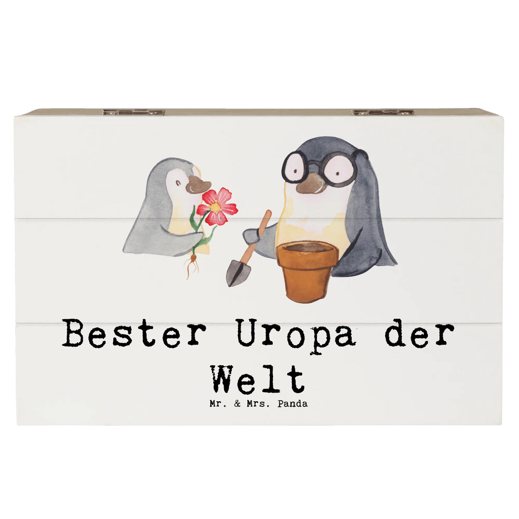 Holzkiste Pinguin Bester Uropa der Welt Holzkiste, Kiste, Schatzkiste, Truhe, Schatulle, XXL, Erinnerungsbox, Erinnerungskiste, Dekokiste, Aufbewahrungsbox, Geschenkbox, Geschenkdose, für, Dankeschön, Geschenk, Schenken, Geburtstag, Geburtstagsgeschenk, Geschenkidee, Danke, Bedanken, Mitbringsel, Freude machen, Geschenktipp, Uropa, Uhropa, Ur Opa, Urgroßeltern, Grossvater, Großvater, Opa, Opi. Großpapa, Großeltern, Enkel, Enkelin, Enkelkind, Kleinigkeit, Oppa, Oppi, Bester, Uropa Mitbringsel