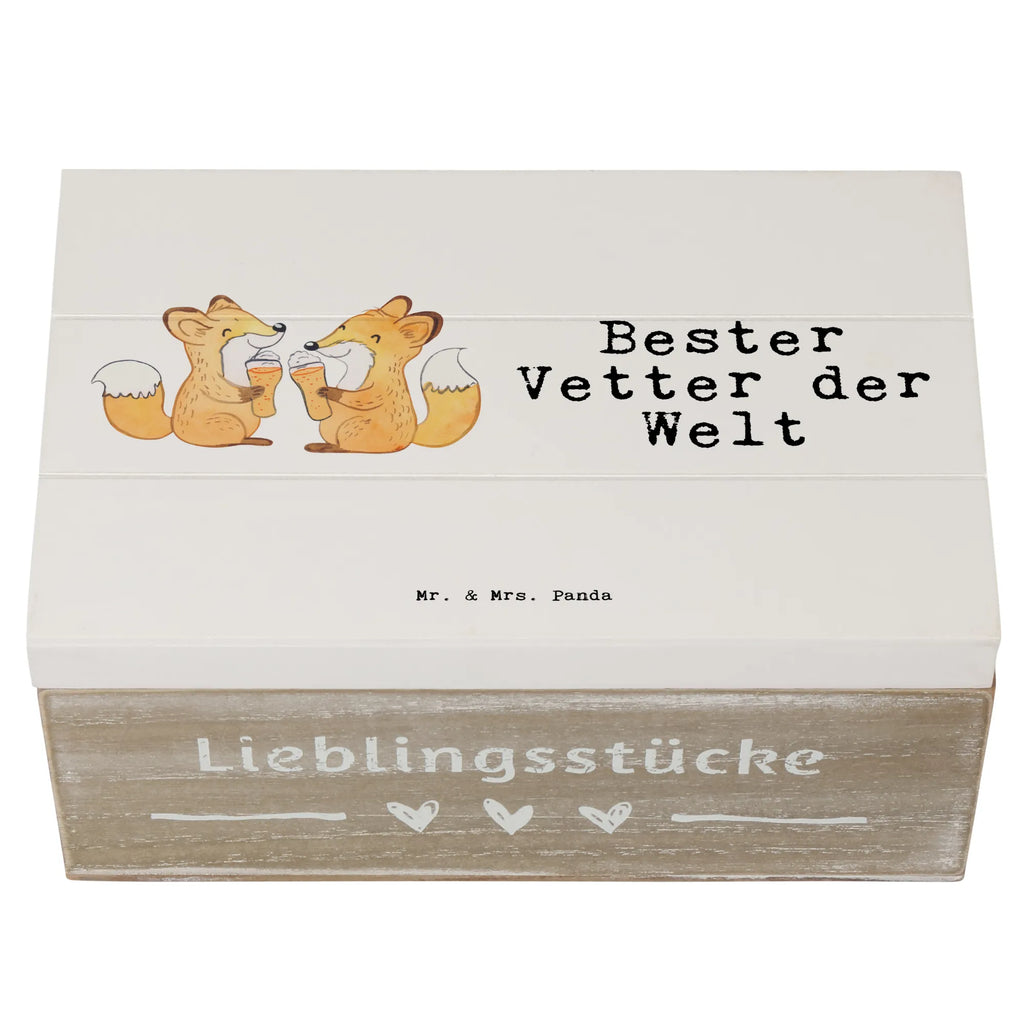 Holzkiste Fuchs Bester Vetter der Welt Holzkiste, Kiste, Schatzkiste, Truhe, Schatulle, XXL, Erinnerungsbox, Erinnerungskiste, Dekokiste, Aufbewahrungsbox, Geschenkbox, Geschenkdose, für, Dankeschön, Geschenk, Schenken, Geburtstag, Geburtstagsgeschenk, Geschenkidee, Danke, Bedanken, Mitbringsel, Freude machen, Geschenktipp, Vetter, Cousin, Kousin, Sohn von Onkel, Sohn von Tante, Familie, Verwandtschaft, Cousine