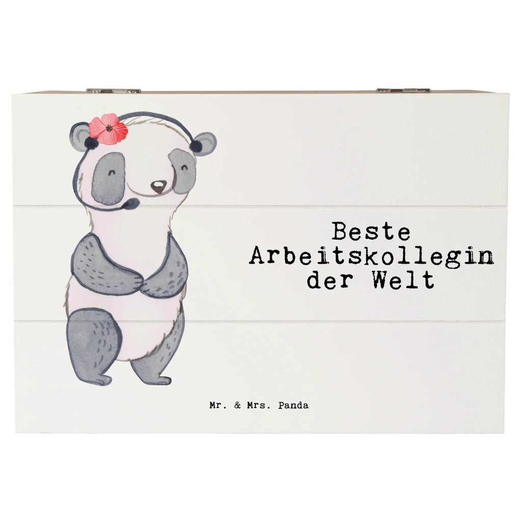 Holzkiste Panda Beste Arbeitskollegin der Welt Holzkiste, Kiste, Schatzkiste, Truhe, Schatulle, XXL, Erinnerungsbox, Erinnerungskiste, Dekokiste, Aufbewahrungsbox, Geschenkbox, Geschenkdose, für, Dankeschön, Geschenk, Schenken, Geburtstag, Geburtstagsgeschenk, Geschenkidee, Danke, Bedanken, Mitbringsel, Freude machen, Geschenktipp, Arbeitskollegin, Kollegin, Freundin, Büro, Abschiedsgeschenk, Ruhestand, Arbeit, Mitarbeiterin, Berufsgenossin, Beruf