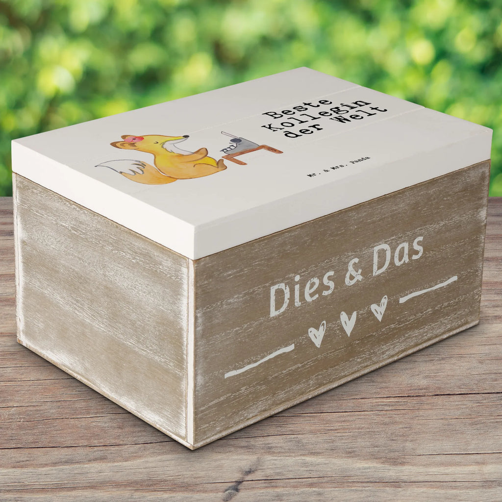 Holzkiste Fuchs Beste Kollegin der Welt Holzkiste, Kiste, Schatzkiste, Truhe, Schatulle, XXL, Erinnerungsbox, Erinnerungskiste, Dekokiste, Aufbewahrungsbox, Geschenkbox, Geschenkdose, für, Dankeschön, Geschenk, Schenken, Geburtstag, Geburtstagsgeschenk, Geschenkidee, Danke, Bedanken, Mitbringsel, Freude machen, Geschenktipp, Arbeitskollegin, Kollegin, Freundin, Büro, Abschiedsgeschenk, Ruhestand, Arbeit, Mitarbeiterin, Berufsgenossin, Beruf