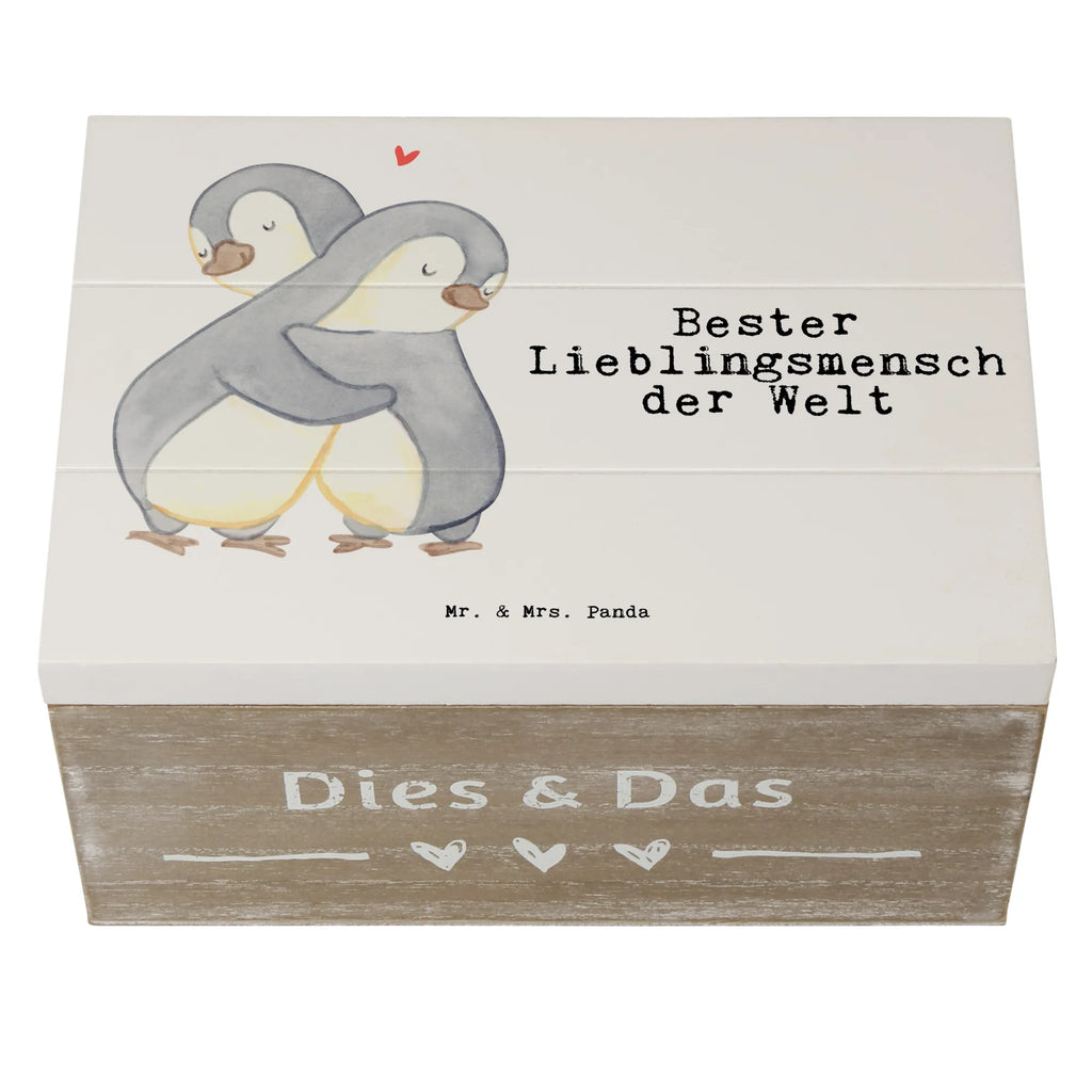 Holzkiste Pinguin Bester Lieblingsmensch der Welt Holzkiste, Kiste, Schatzkiste, Truhe, Schatulle, XXL, Erinnerungsbox, Erinnerungskiste, Dekokiste, Aufbewahrungsbox, Geschenkbox, Geschenkdose, für, Dankeschön, Geschenk, Schenken, Geburtstag, Geburtstagsgeschenk, Geschenkidee, Danke, Bedanken, Mitbringsel, Freude machen, Geschenktipp, Lieblingsmensch, Lieblings Mensch, Liebling, Partner, Bae, beste Freundin, Freund, Liebe, Herz, Love, Mama, Papa, Familie