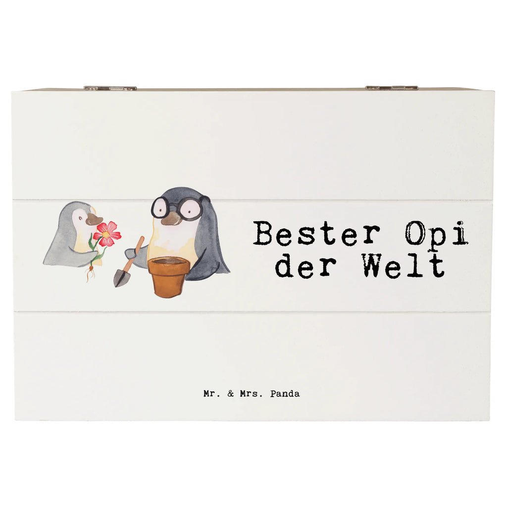 Holzkiste Pinguin Bester Opi der Welt Holzkiste, Kiste, Schatzkiste, Truhe, Schatulle, XXL, Erinnerungsbox, Erinnerungskiste, Dekokiste, Aufbewahrungsbox, Geschenkbox, Geschenkdose, für, Dankeschön, Geschenk, Schenken, Geburtstag, Geburtstagsgeschenk, Geschenkidee, Danke, Bedanken, Mitbringsel, Freude machen, Geschenktipp, Großvater, Grossvater, Opa, Opi. Großpapa, Großeltern, Nichte, Neffe, Kleinigkeit, Oppa, Oppi, Bester