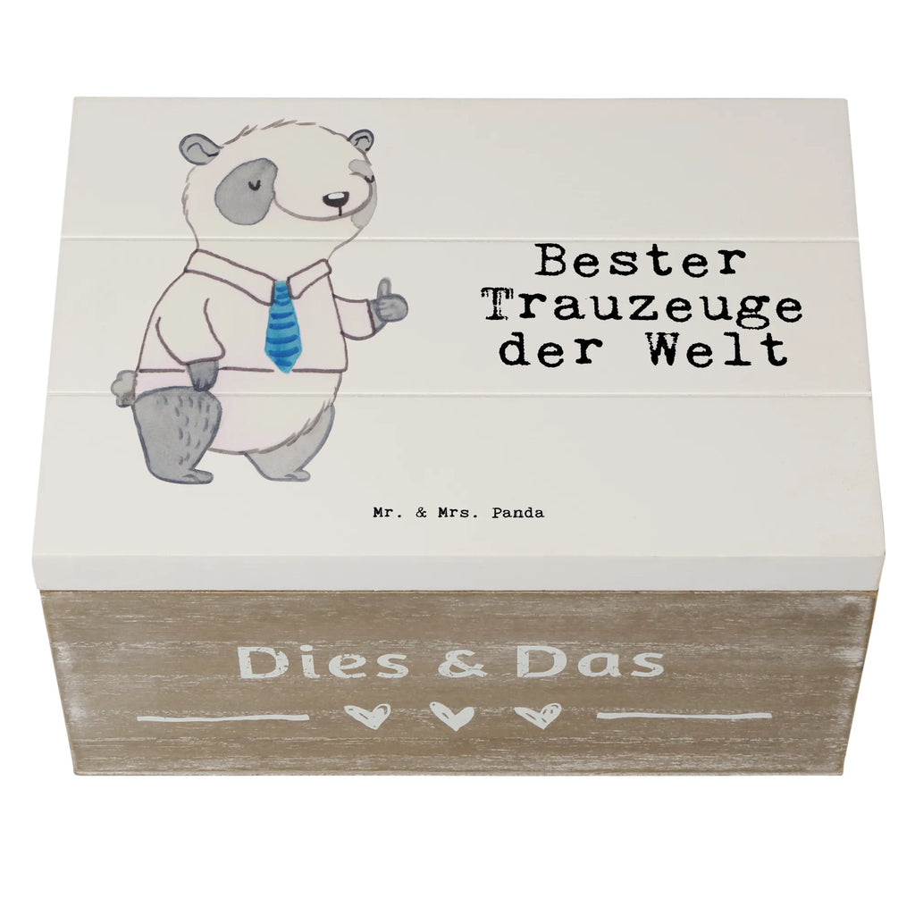 Holzkiste Panda Bester Trauzeuge der Welt Holzkiste, Kiste, Schatzkiste, Truhe, Schatulle, XXL, Erinnerungsbox, Erinnerungskiste, Dekokiste, Aufbewahrungsbox, Geschenkbox, Geschenkdose, für, Dankeschön, Geschenk, Schenken, Geburtstag, Geburtstagsgeschenk, Geschenkidee, Danke, Bedanken, Mitbringsel, Freude machen, Geschenktipp, Trauzeuge, Trauhzeuge, Hochzeit, Heirat, JGA, Trauung, Kirche, Standesamt, Braut, Bräutigam