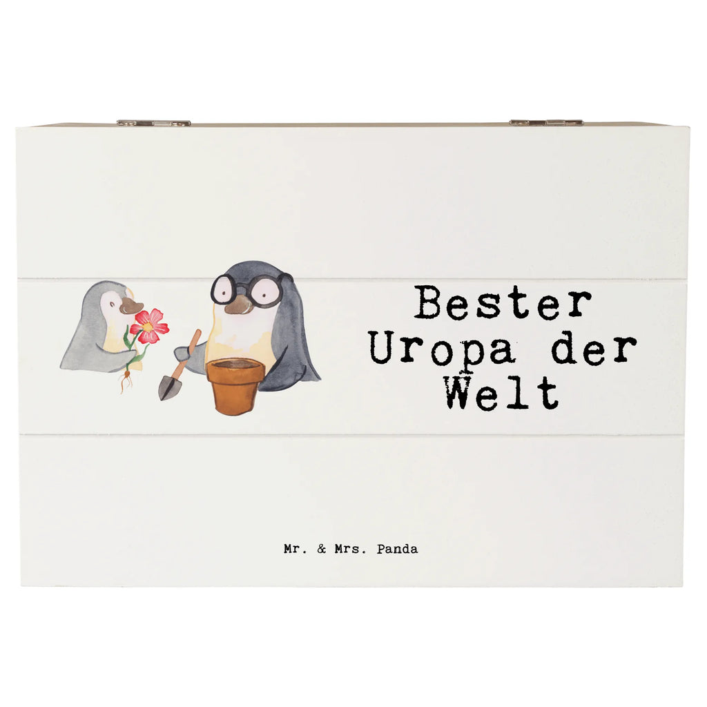 Holzkiste Pinguin Bester Uropa der Welt Holzkiste, Kiste, Schatzkiste, Truhe, Schatulle, XXL, Erinnerungsbox, Erinnerungskiste, Dekokiste, Aufbewahrungsbox, Geschenkbox, Geschenkdose, für, Dankeschön, Geschenk, Schenken, Geburtstag, Geburtstagsgeschenk, Geschenkidee, Danke, Bedanken, Mitbringsel, Freude machen, Geschenktipp, Uropa, Uhropa, Ur Opa, Urgroßeltern, Grossvater, Großvater, Opa, Opi. Großpapa, Großeltern, Enkel, Enkelin, Enkelkind, Kleinigkeit, Oppa, Oppi, Bester, Uropa Mitbringsel