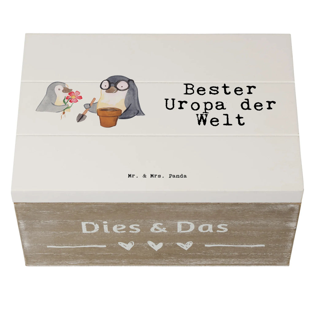 Holzkiste Pinguin Bester Uropa der Welt Holzkiste, Kiste, Schatzkiste, Truhe, Schatulle, XXL, Erinnerungsbox, Erinnerungskiste, Dekokiste, Aufbewahrungsbox, Geschenkbox, Geschenkdose, für, Dankeschön, Geschenk, Schenken, Geburtstag, Geburtstagsgeschenk, Geschenkidee, Danke, Bedanken, Mitbringsel, Freude machen, Geschenktipp, Uropa, Uhropa, Ur Opa, Urgroßeltern, Grossvater, Großvater, Opa, Opi. Großpapa, Großeltern, Enkel, Enkelin, Enkelkind, Kleinigkeit, Oppa, Oppi, Bester, Uropa Mitbringsel