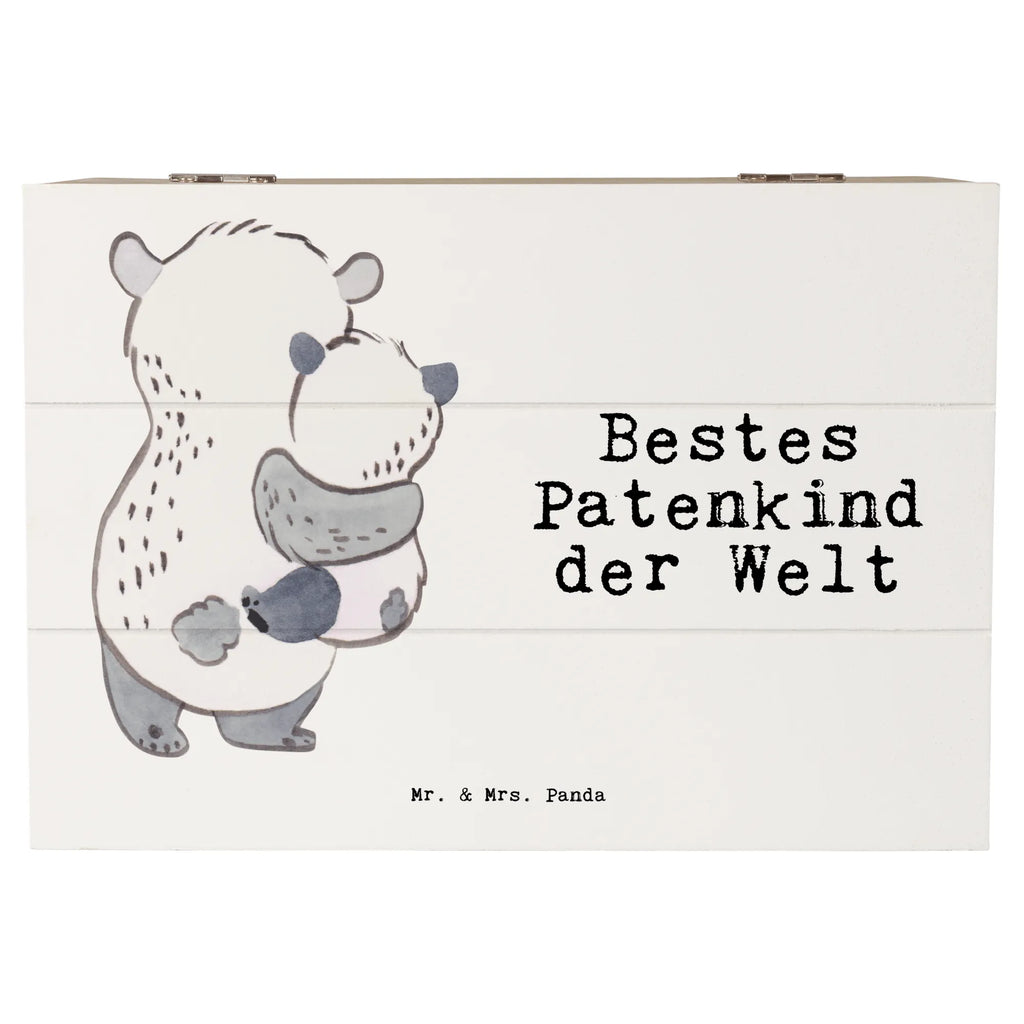 Holzkiste Panda Bestes Patenkind der Welt Holzkiste, Kiste, Schatzkiste, Truhe, Schatulle, XXL, Erinnerungsbox, Erinnerungskiste, Dekokiste, Aufbewahrungsbox, Geschenkbox, Geschenkdose, für, Dankeschön, Geschenk, Schenken, Geburtstag, Geburtstagsgeschenk, Geschenkidee, Danke, Bedanken, Mitbringsel, Freude machen, Geschenktipp, Patenkind, Paten Kind, Pate, Taufe, Taufgeschenk, Patenonkel, Patentante, Tauffeier, Täufling, Nichte, Neffe