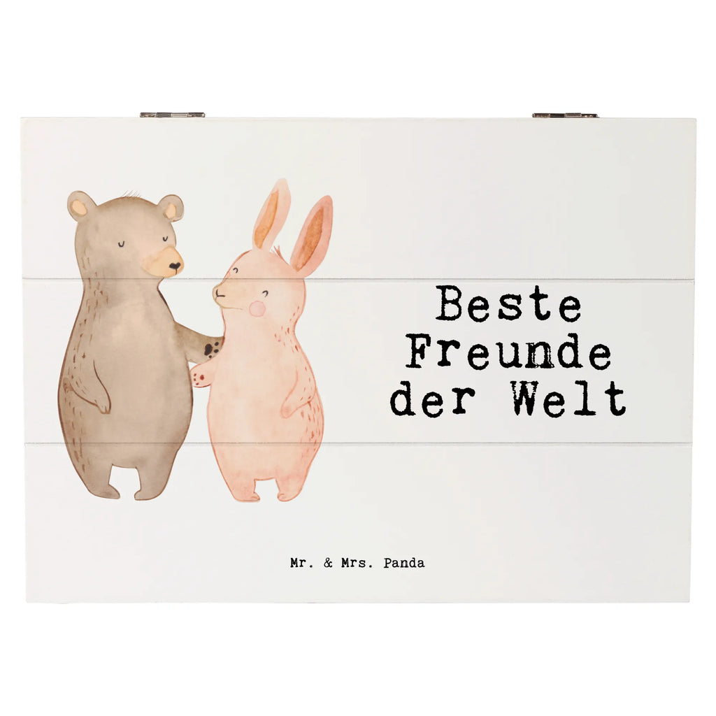 Holzkiste Hase Beste Freunde der Welt Holzkiste, Kiste, Schatzkiste, Truhe, Schatulle, XXL, Erinnerungsbox, Erinnerungskiste, Dekokiste, Aufbewahrungsbox, Geschenkbox, Geschenkdose, für, Dankeschön, Geschenk, Schenken, Geburtstag, Geburtstagsgeschenk, Geschenkidee, Danke, Bedanken, Mitbringsel, Freude machen, Geschenktipp, Freunde, best friends, Freundschaft, Freundin, Freund, Clique, Kumpel, bae, bff