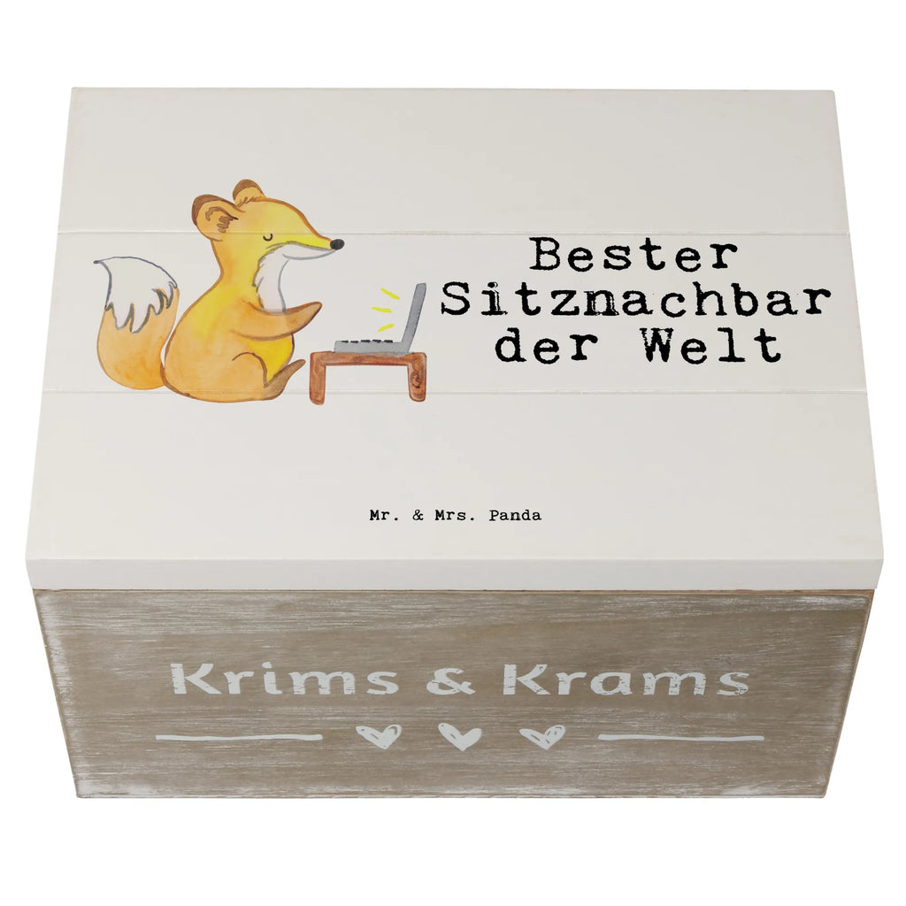 Holzkiste Fuchs Bester Sitznachbar der Welt Holzkiste, Kiste, Schatzkiste, Truhe, Schatulle, XXL, Erinnerungsbox, Erinnerungskiste, Dekokiste, Aufbewahrungsbox, Geschenkbox, Geschenkdose, für, Dankeschön, Geschenk, Schenken, Geburtstag, Geburtstagsgeschenk, Geschenkidee, Danke, Bedanken, Mitbringsel, Freude machen, Geschenktipp, Sitznachbar, Stuhlnachbar, Nachbar, Uni, Universität, Seminar, Kommilitone, Tischnachbar, Schule, Mitschüler, Mitstudent, Hochschule