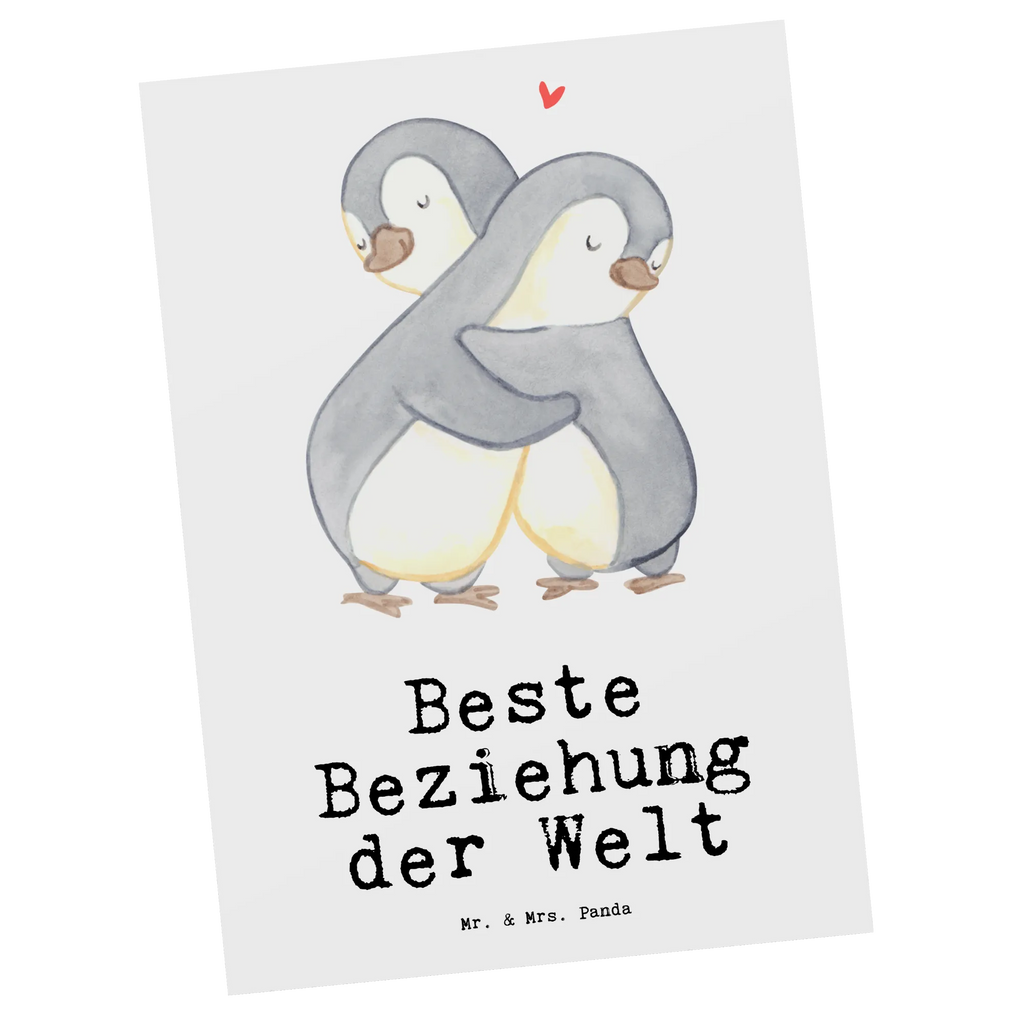 Postkarte Pinguin Beste Beziehung der Welt Postkarte, Karte, Geschenkkarte, Grußkarte, Einladung, Ansichtskarte, Geburtstagskarte, Einladungskarte, Dankeskarte, Ansichtskarten, Einladung Geburtstag, Einladungskarten Geburtstag, für, Dankeschön, Geschenk, Schenken, Geburtstag, Geburtstagsgeschenk, Geschenkidee, Danke, Bedanken, Mitbringsel, Freude machen, Geschenktipp, Beziehung, Zusammen sein, Miteinander gehen, Liebe, Verlieb, Liebesgeschenk