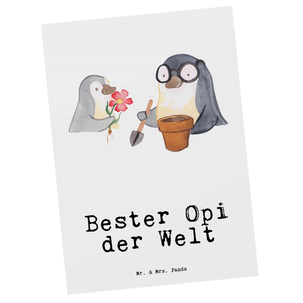 Postkarte Pinguin Bester Opi der Welt Postkarte, Karte, Geschenkkarte, Grußkarte, Einladung, Ansichtskarte, Geburtstagskarte, Einladungskarte, Dankeskarte, Ansichtskarten, Einladung Geburtstag, Einladungskarten Geburtstag, für, Dankeschön, Geschenk, Schenken, Geburtstag, Geburtstagsgeschenk, Geschenkidee, Danke, Bedanken, Mitbringsel, Freude machen, Geschenktipp, Großvater, Grossvater, Opa, Opi. Großpapa, Großeltern, Nichte, Neffe, Kleinigkeit, Oppa, Oppi, Bester