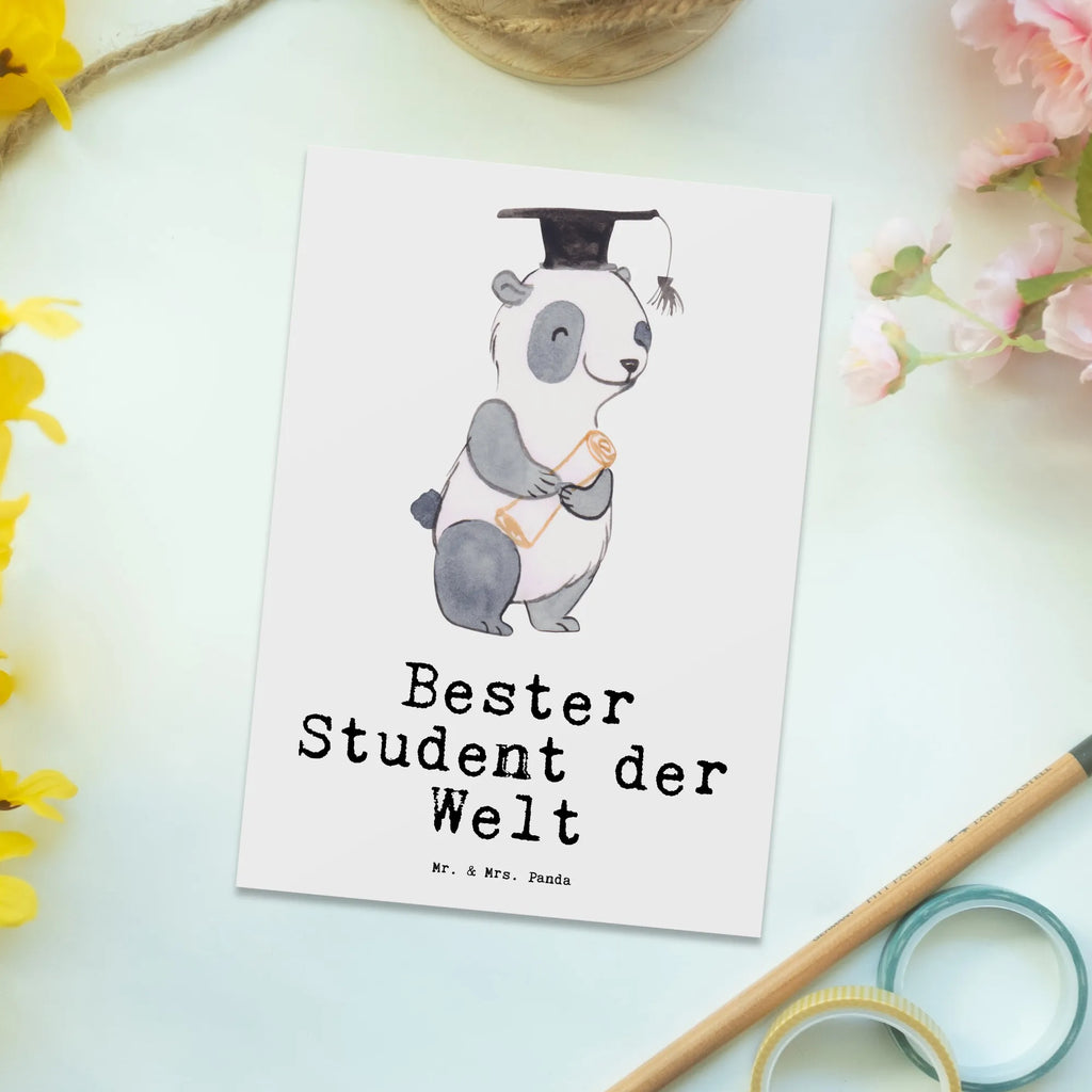 Postkarte Pinguin Bester Student der Welt Postkarte, Karte, Geschenkkarte, Grußkarte, Einladung, Ansichtskarte, Geburtstagskarte, Einladungskarte, Dankeskarte, Ansichtskarten, Einladung Geburtstag, Einladungskarten Geburtstag, für, Dankeschön, Geschenk, Schenken, Geburtstag, Geburtstagsgeschenk, Geschenkidee, Danke, Bedanken, Mitbringsel, Freude machen, Geschenktipp, Student, Studium, Sohn, Spaß, Musterschüler, lustig, Studienabschluss, witzig, Universität, Abschluss, Alumni, Uni, Studenten, Hochschule