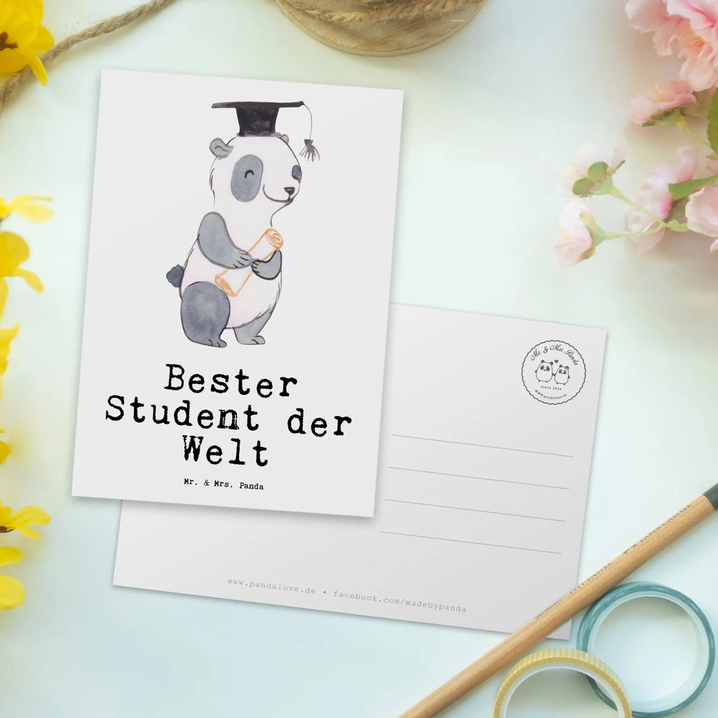 Postkarte Pinguin Bester Student der Welt Postkarte, Karte, Geschenkkarte, Grußkarte, Einladung, Ansichtskarte, Geburtstagskarte, Einladungskarte, Dankeskarte, Ansichtskarten, Einladung Geburtstag, Einladungskarten Geburtstag, für, Dankeschön, Geschenk, Schenken, Geburtstag, Geburtstagsgeschenk, Geschenkidee, Danke, Bedanken, Mitbringsel, Freude machen, Geschenktipp, Student, Studium, Sohn, Spaß, Musterschüler, lustig, Studienabschluss, witzig, Universität, Abschluss, Alumni, Uni, Studenten, Hochschule