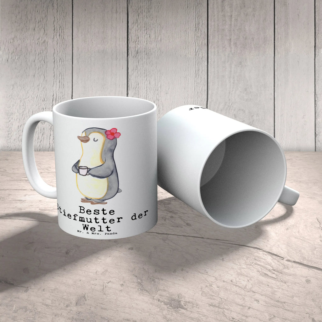 Tasse Pinguin Beste Stiefmutter der Welt Tasse, Kaffeetasse, Teetasse, Becher, Kaffeebecher, Teebecher, Keramiktasse, Porzellantasse, Büro Tasse, Geschenk Tasse, Tasse Sprüche, Tasse Motive, Kaffeetassen, Tasse bedrucken, Designer Tasse, Cappuccino Tassen, Schöne Teetassen, für, Dankeschön, Geschenk, Schenken, Geburtstag, Geburtstagsgeschenk, Geschenkidee, Danke, Bedanken, Mitbringsel, Freude machen, Geschenktipp, Stiefmutter, Stief Mutter, Stiefmama, Mami, Mutter, Muttertag, Mutti, Mama, Tochter, Sohn, Beste